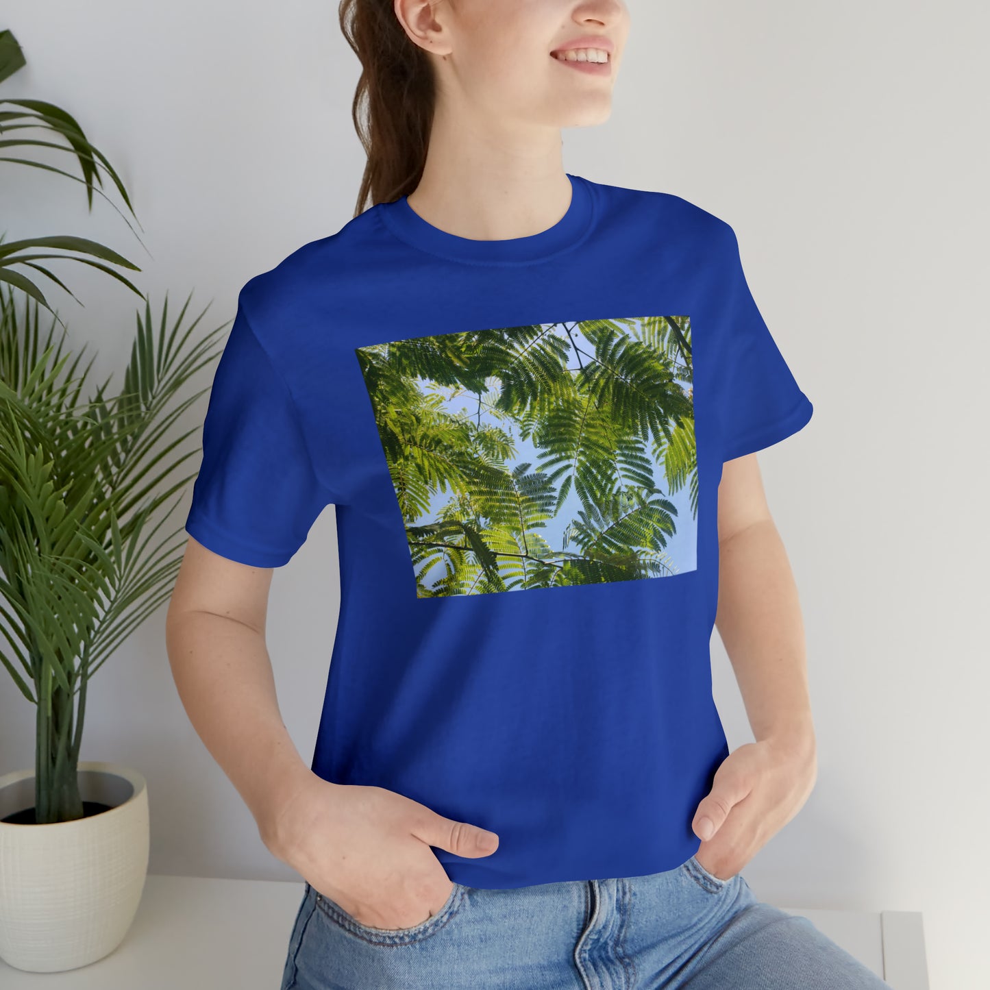 Unisex Jersey Short Sleeve Original Print Silk Canopy T-Shirt