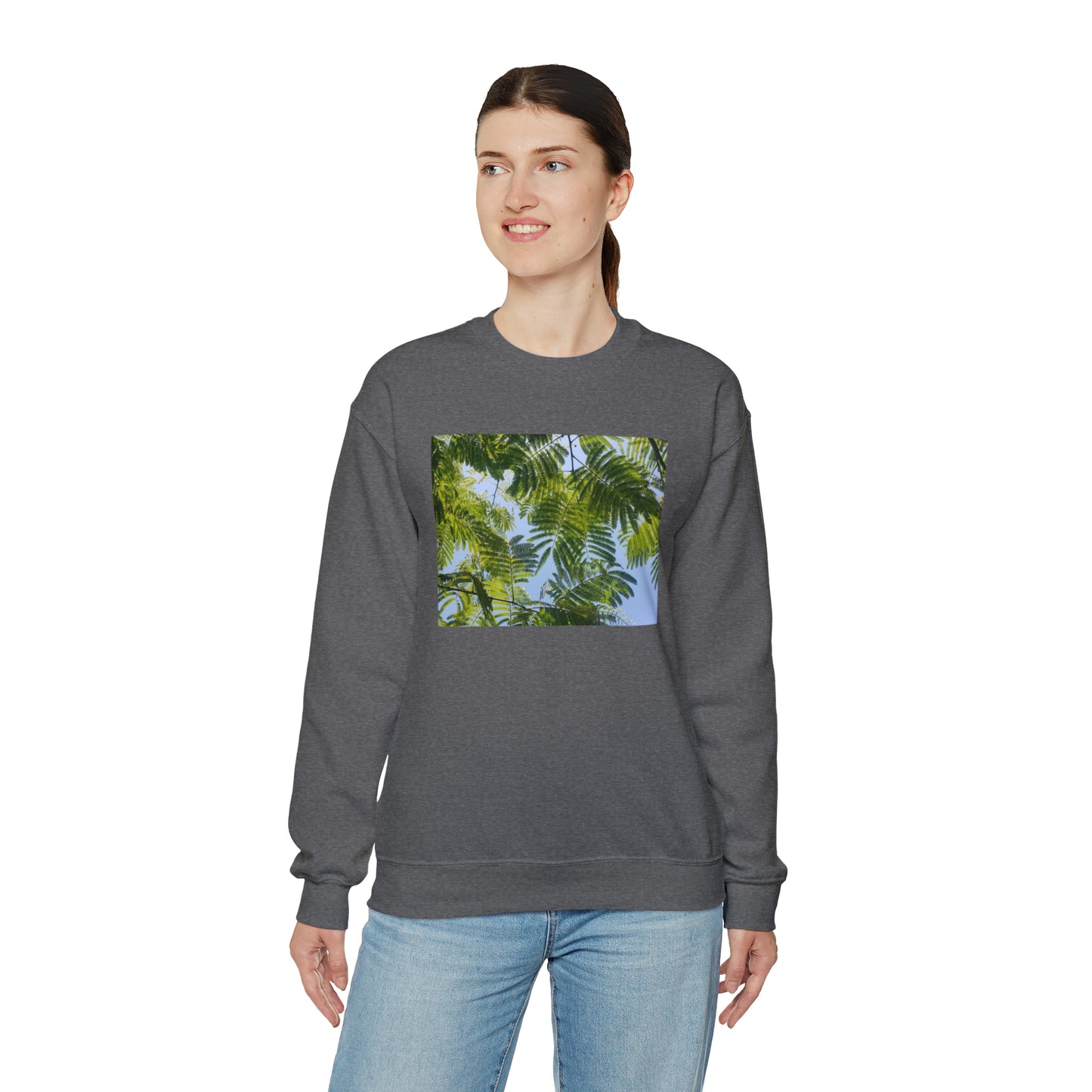 Unisex Heavy Blend™ Crewneck Original Print Silk Canopy Sweatshirt