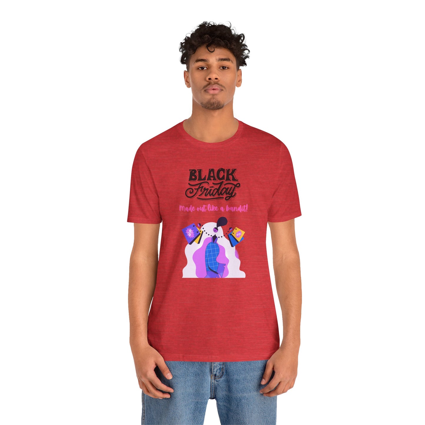 Unisex Jersey Short Sleeve Black Friday Sales T-Shirt