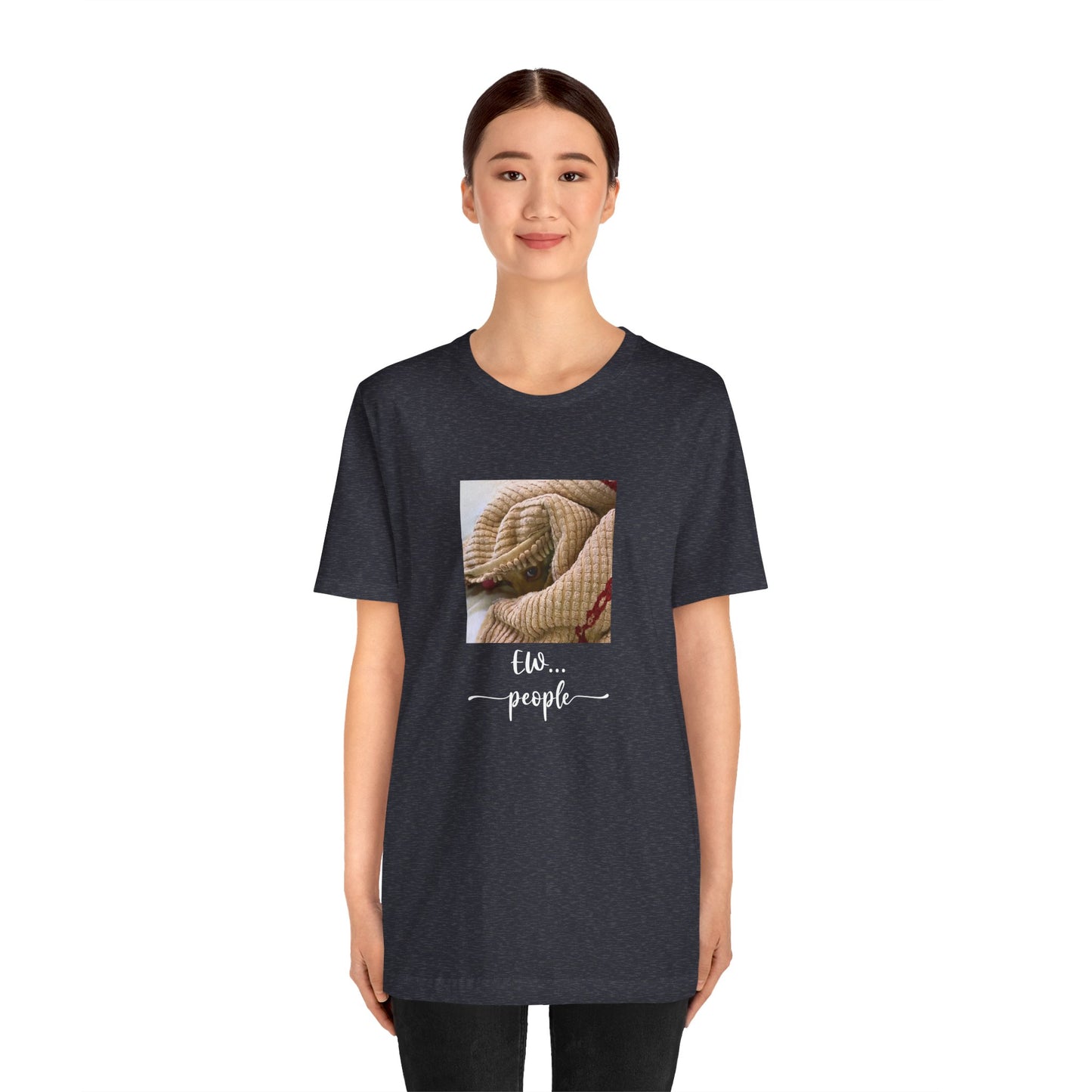 Unisex EW People Introvert Hiding Chihuahua T-Shirt
