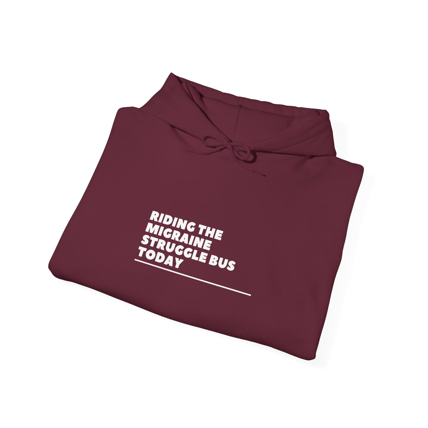Unisex Migraine Day Invisible Illness Warrior Hooded Sweatshirt