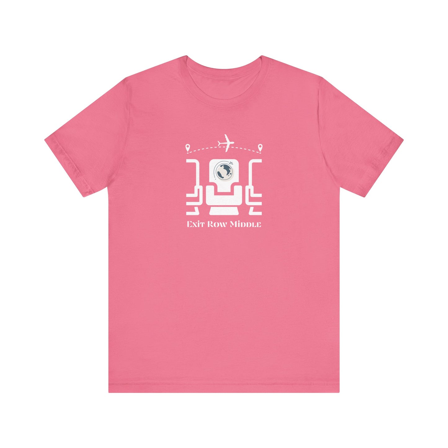 Unisex Jersey Short Sleeve Exit Row Middle Travel T-Shirt