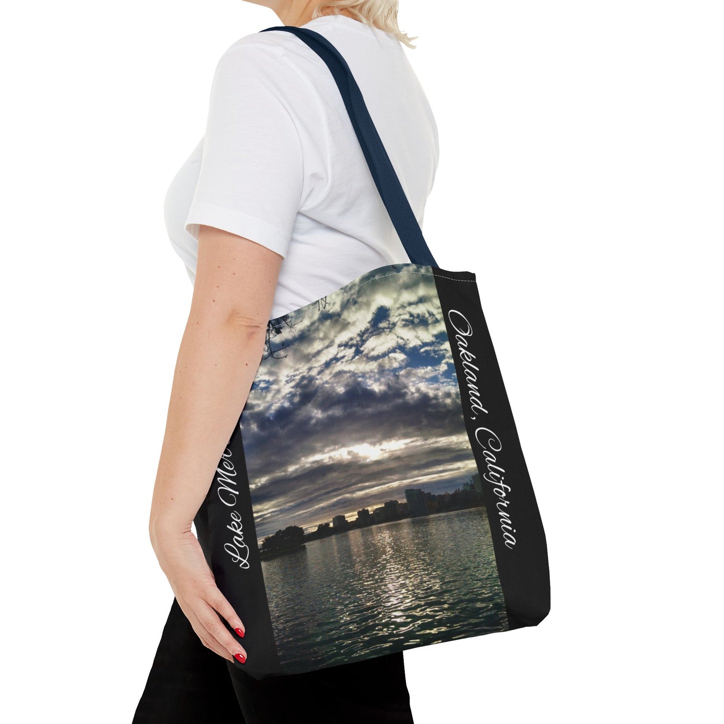 Unisex Travel Tote Lake Merritt Oakland California Tote Bag