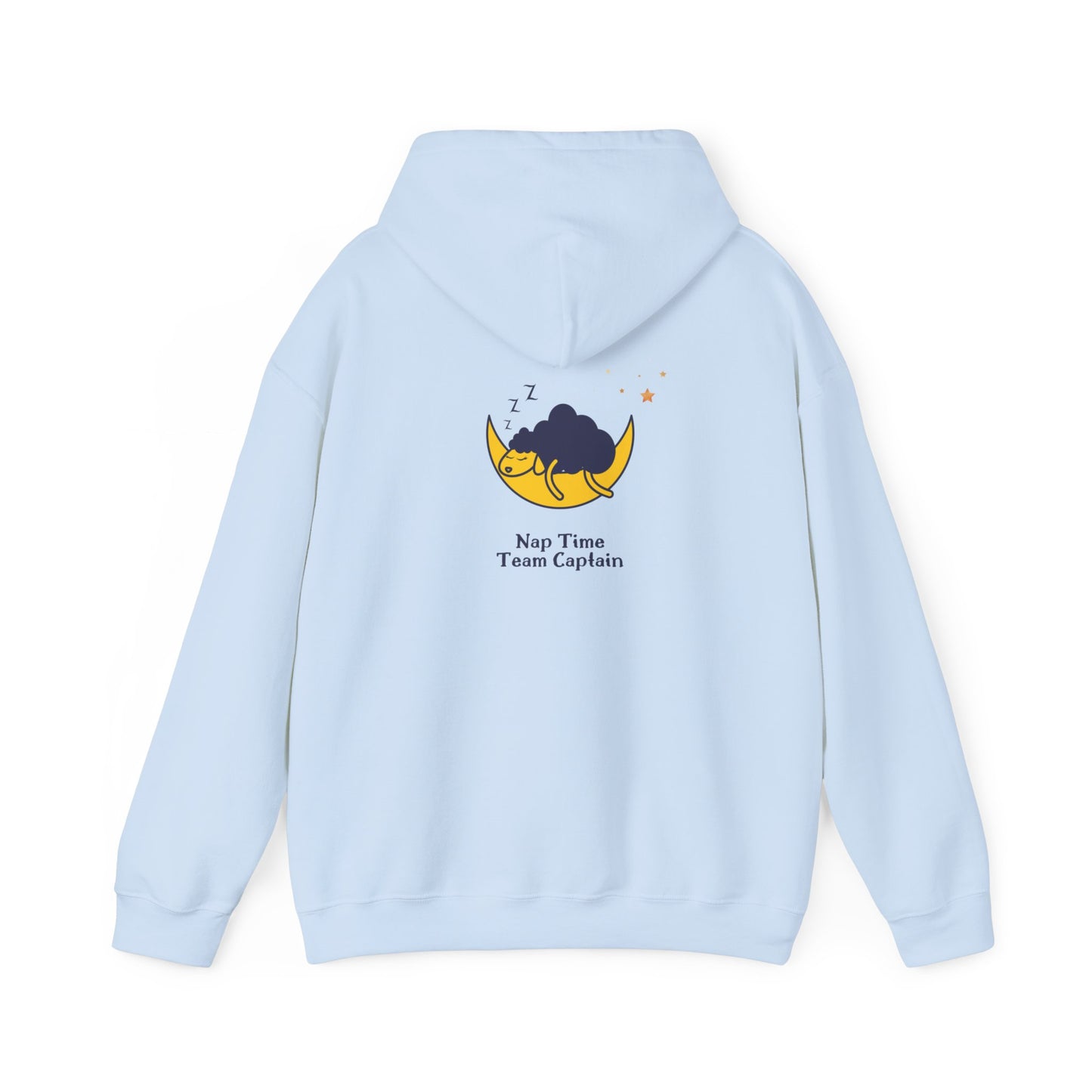 Unisex Heavy Blend™ Nap Time Team Captain Hooded Sweatshirt