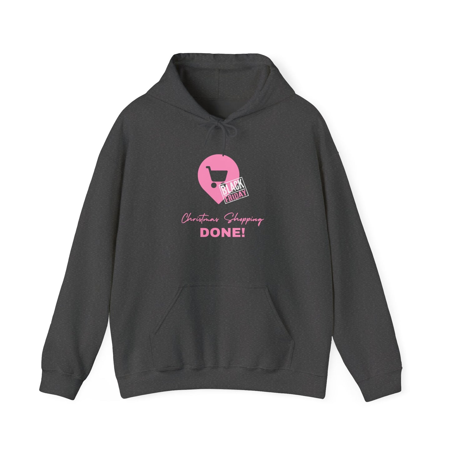 Unisex Black Friday Christmas Shopping DONE! Heavy Blend™ Hooded Sweatshirt