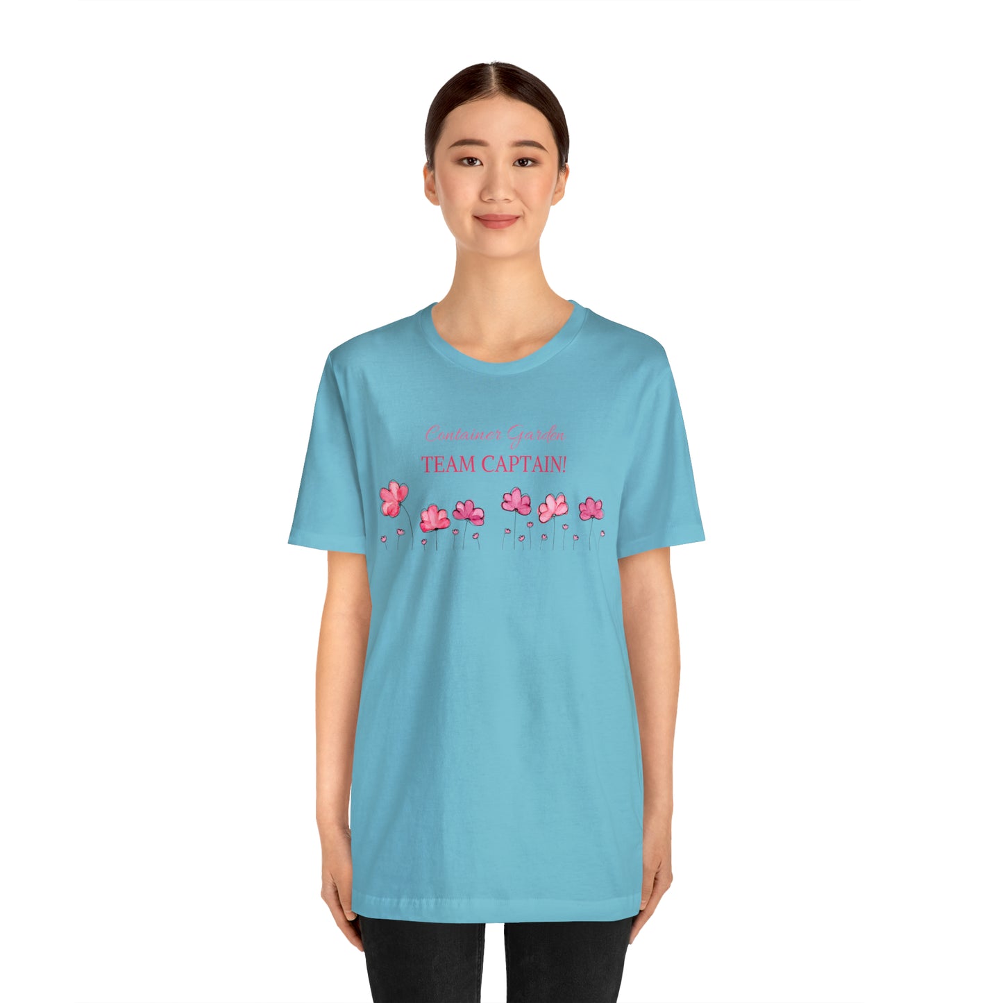 Unisex Gardening Shirt, Container Garden Team Captain T-Shirt