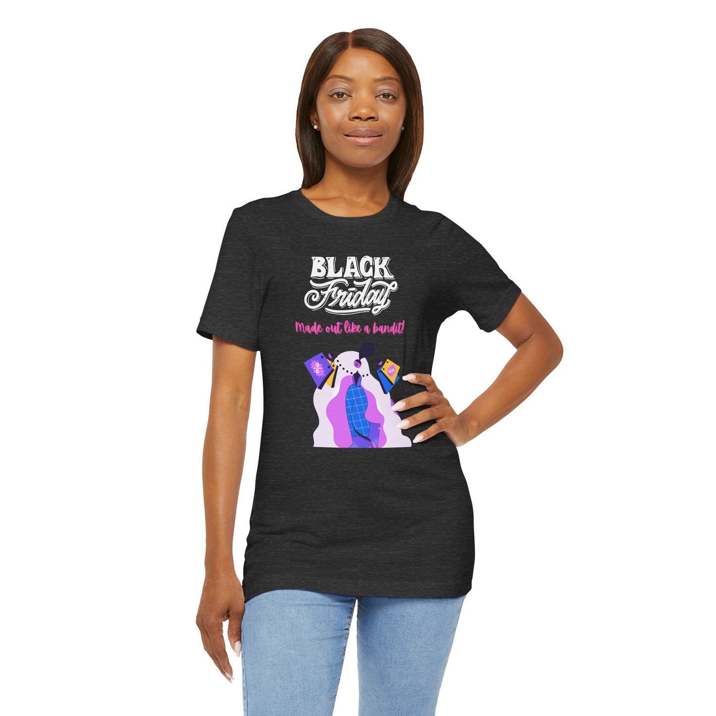 Unisex Jersey Short Sleeve Black Friday Sales T-Shirt
