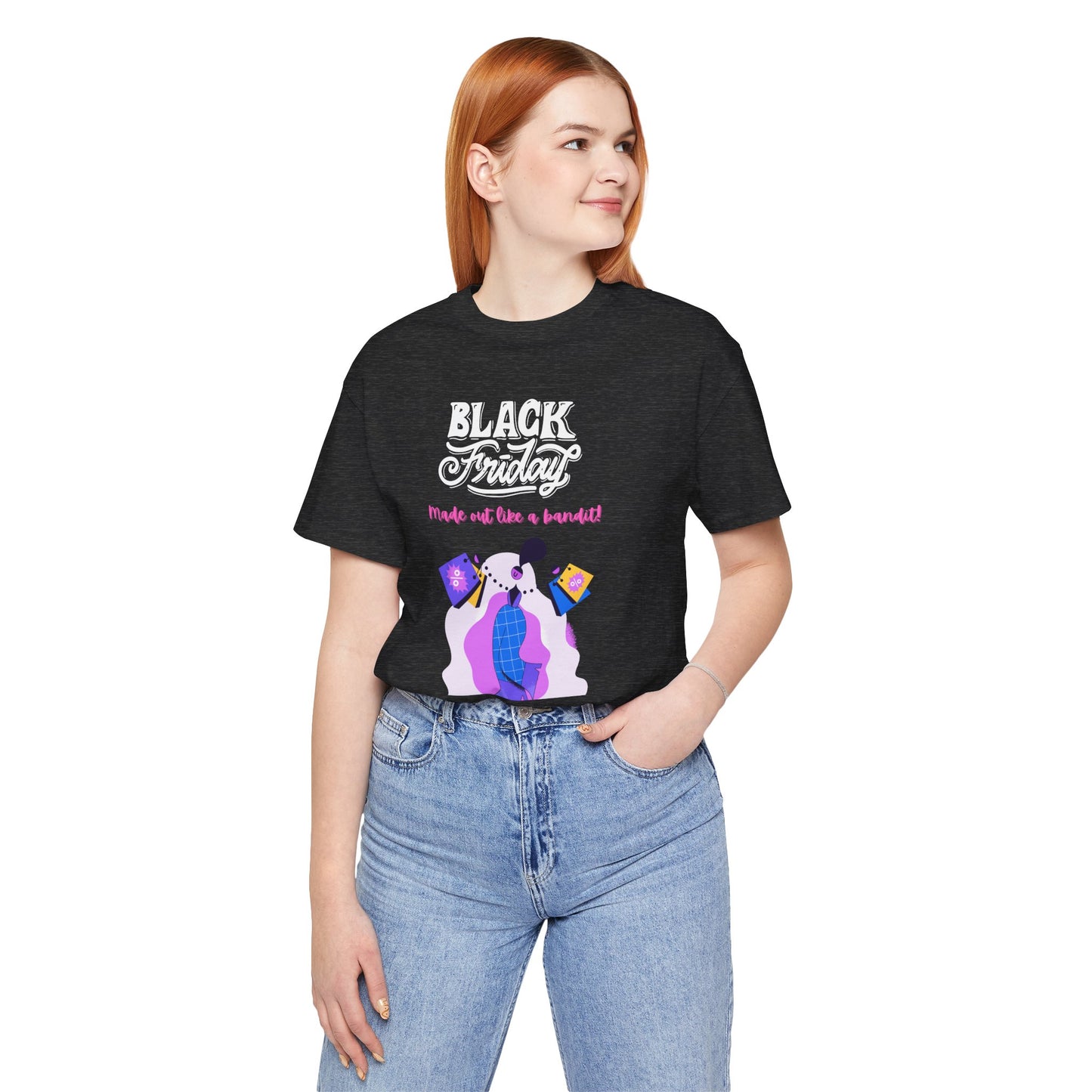Unisex Jersey Short Sleeve Black Friday Sales T-Shirt