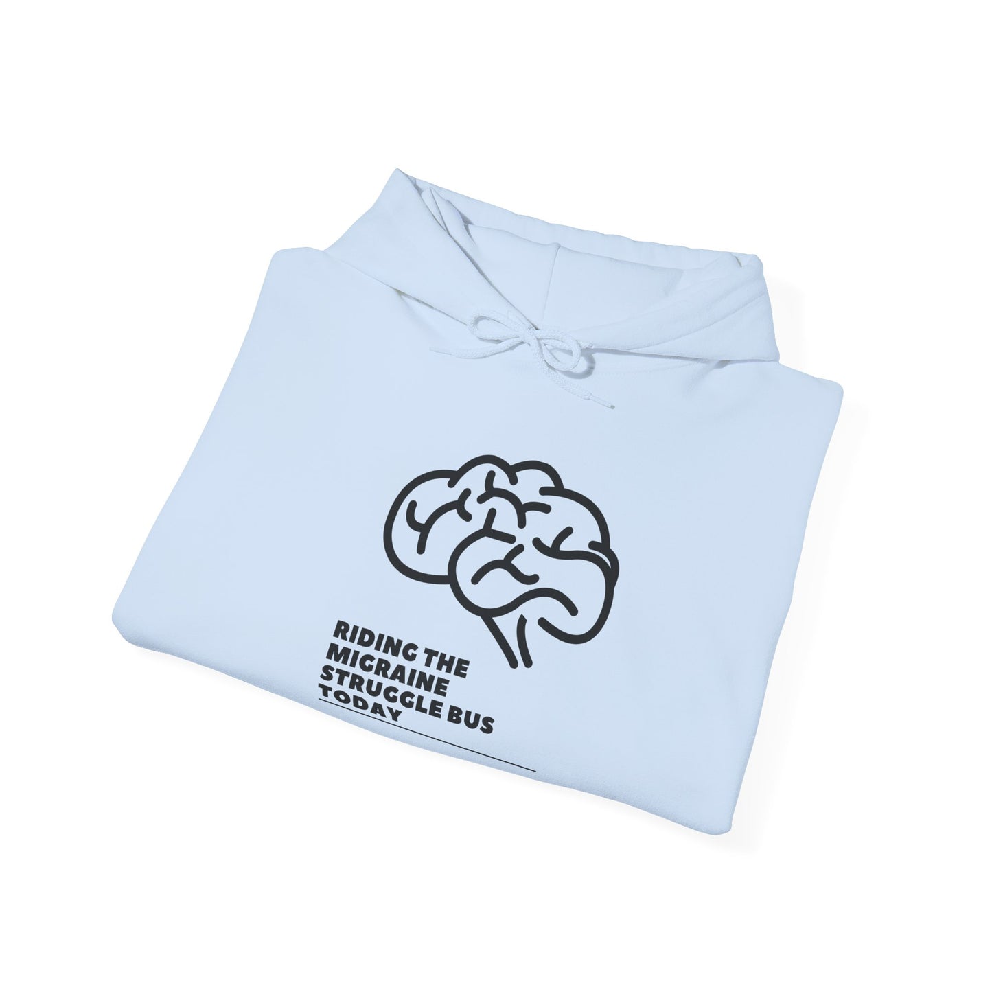 Migraine Day Invisible Illness Warrior Hooded Sweatshirt