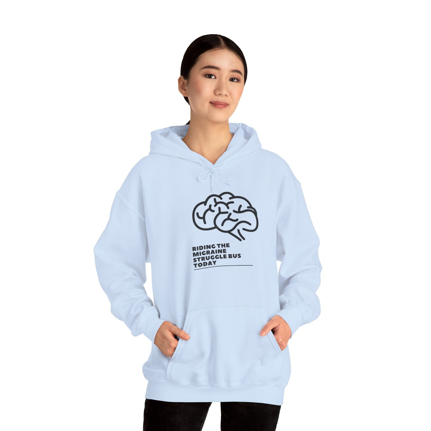 Migraine Day Invisible Illness Warrior Hooded Sweatshirt