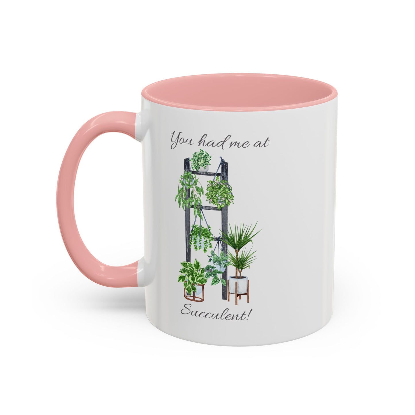 11oz Garden Themed Succulent Container Garden Plant Parent Coffee Mug