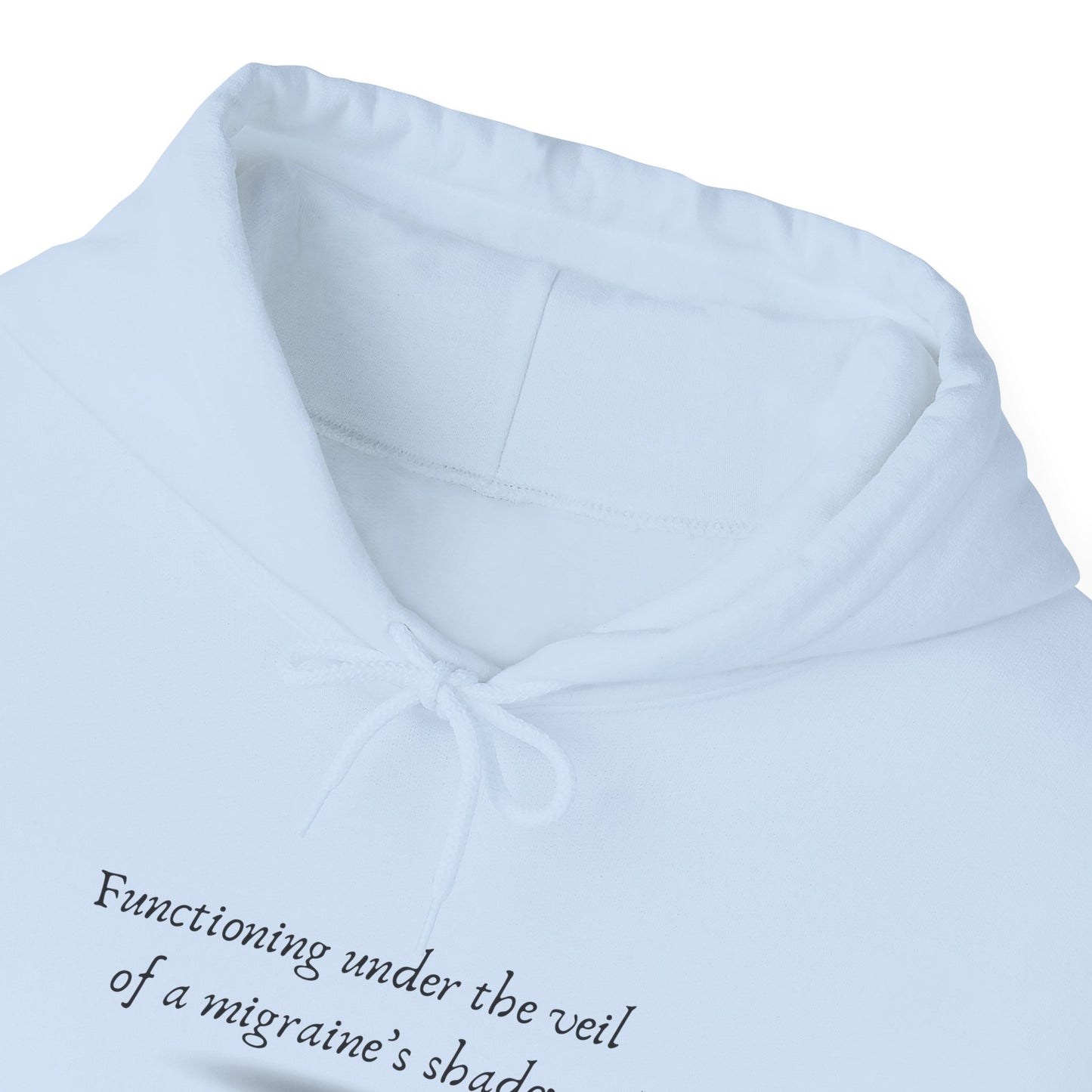 Unisex Migraine Day Invisible Illness Warrior Hooded Sweatshirt