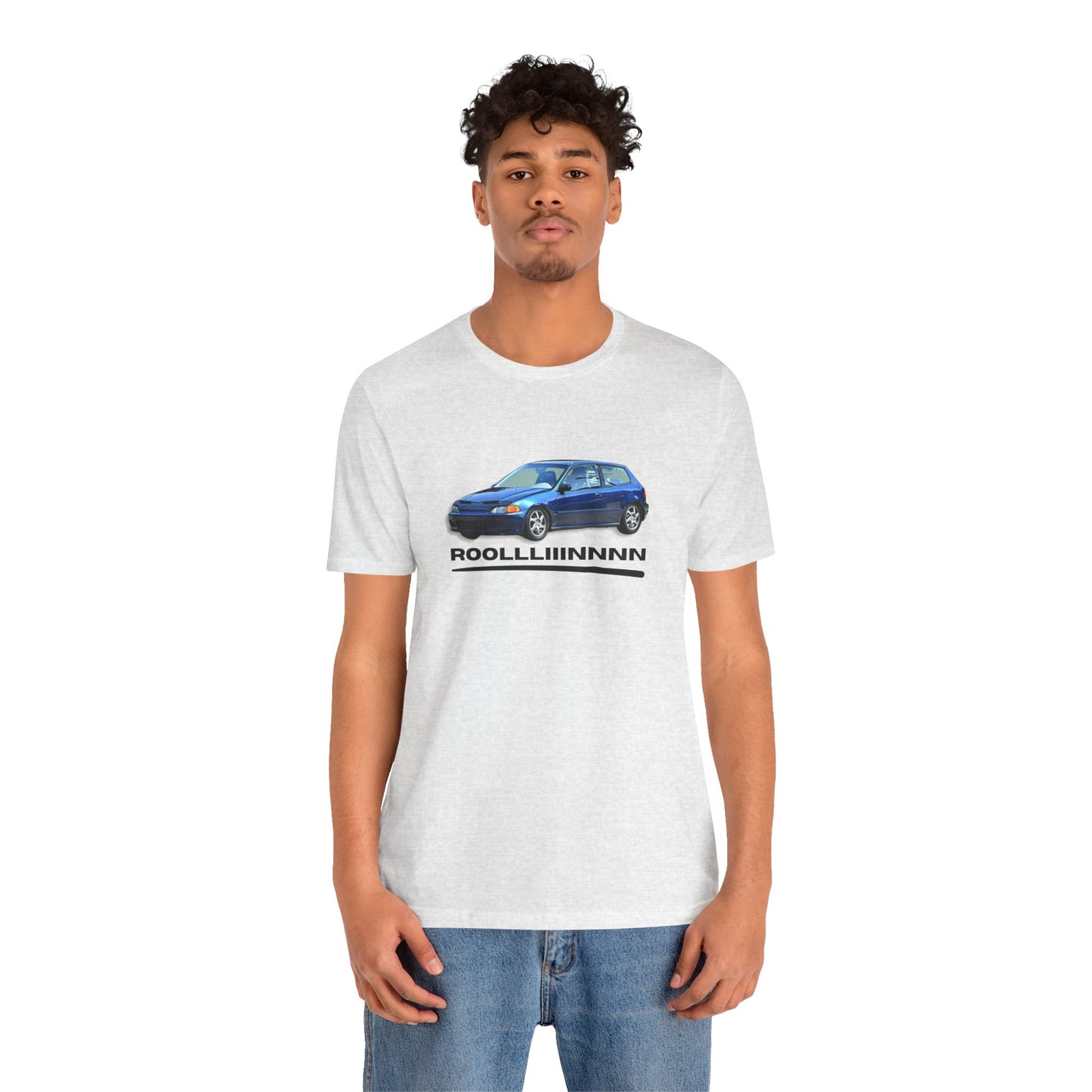 Unisex Jersey Short Sleeve Rolllllin Civic Hatchback Appreciation T-Shirt