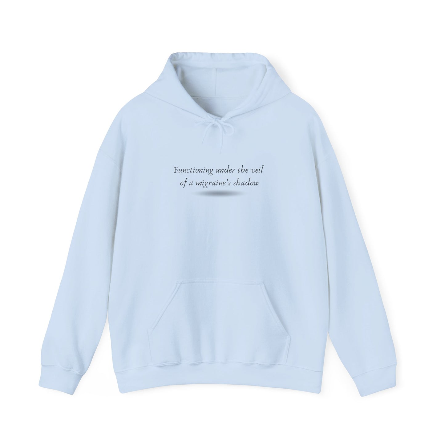 Unisex Migraine Day Invisible Illness Warrior Hooded Sweatshirt