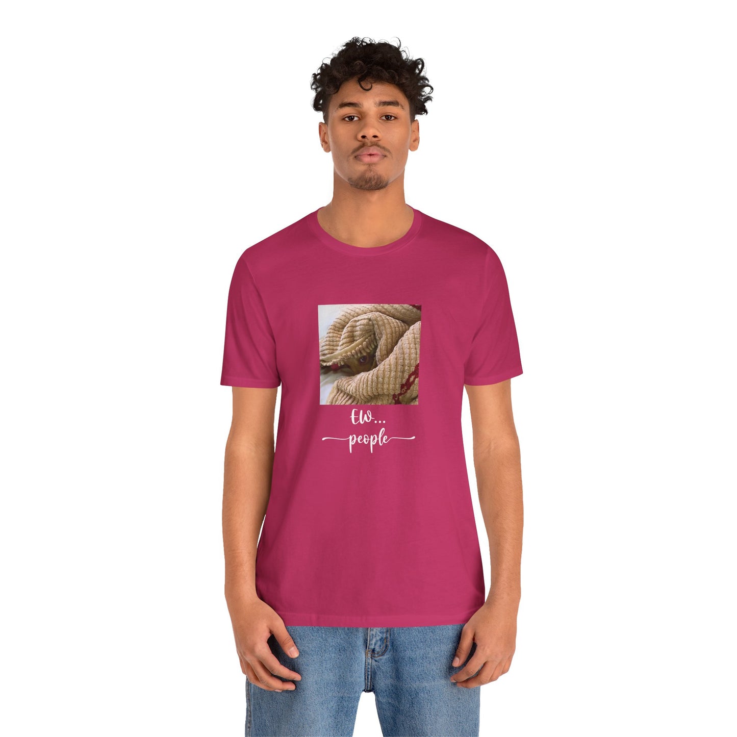 Unisex EW People Introvert Hiding Chihuahua T-Shirt