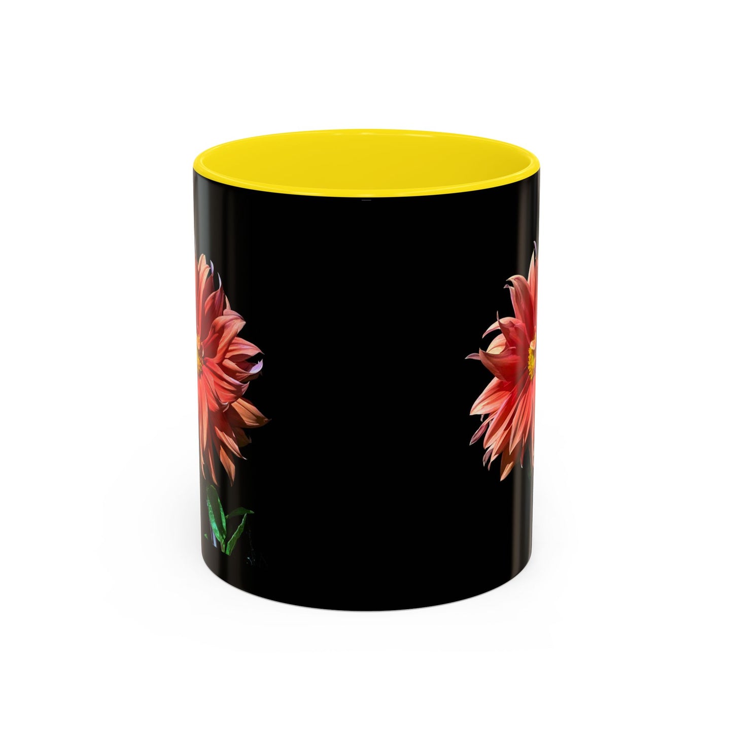 11oz/15oz Dahlia Flower Coffee Mug