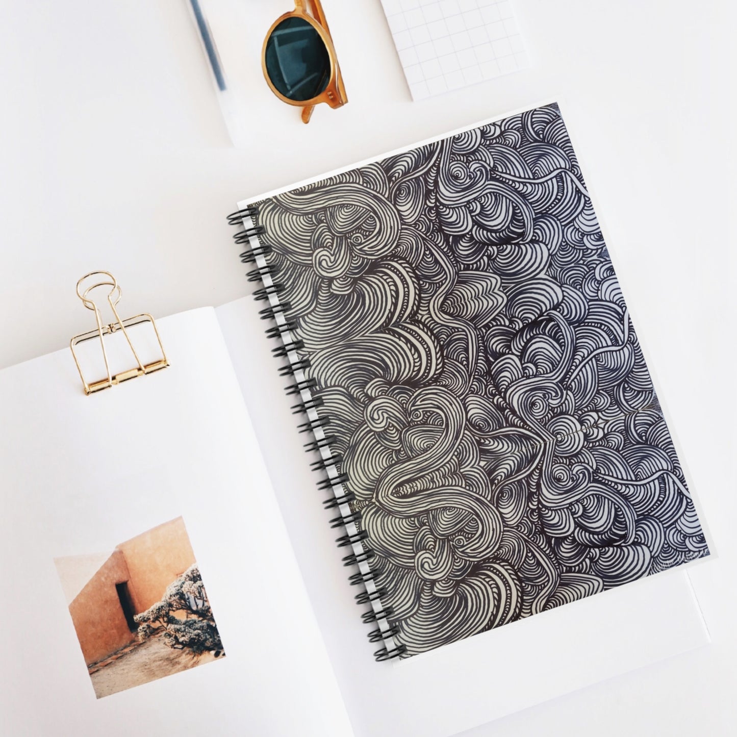 Original Art Spiral Notebook - Mirage