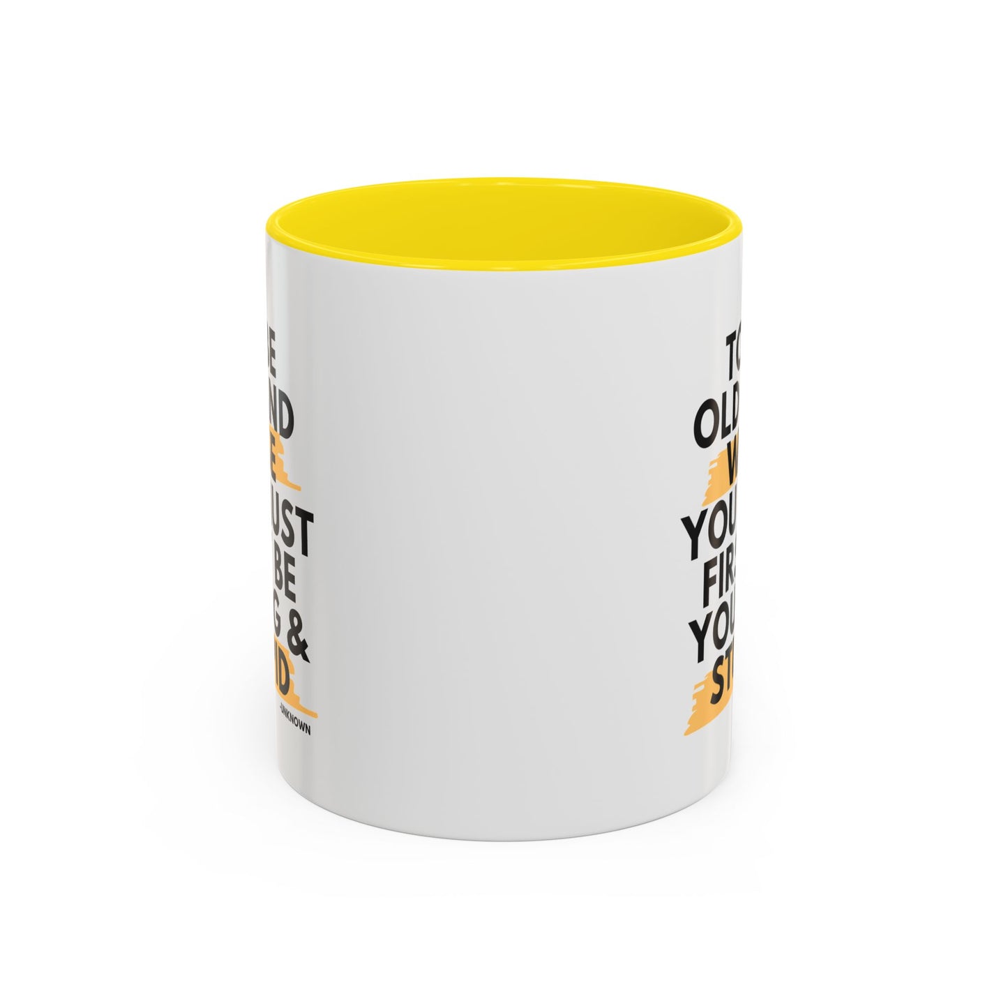 11oz/15oz Funny Old and Wise Young and Stupid Coffee Mug