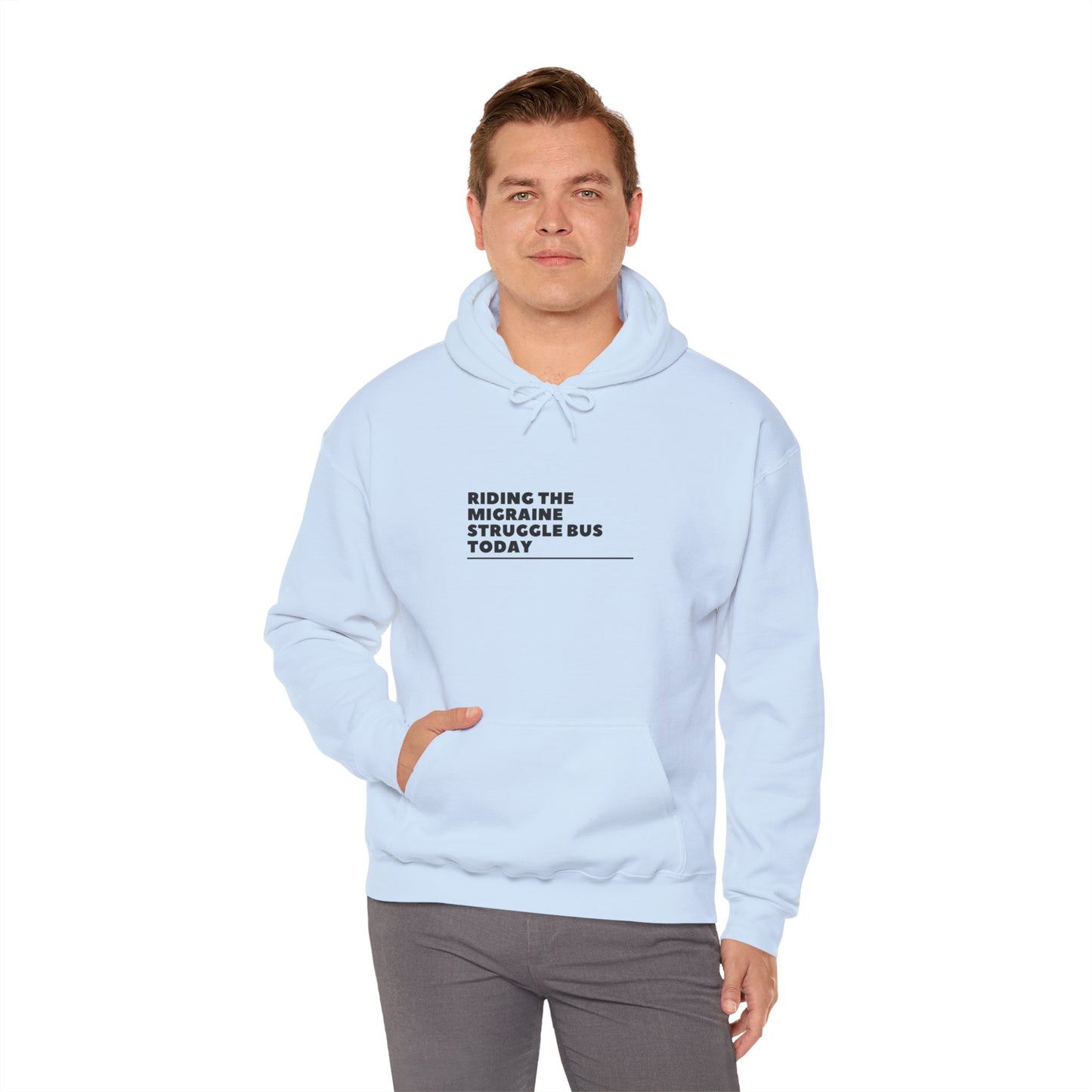 Unisex Migraine Day Invisible Illness Warrior Hooded Sweatshirt