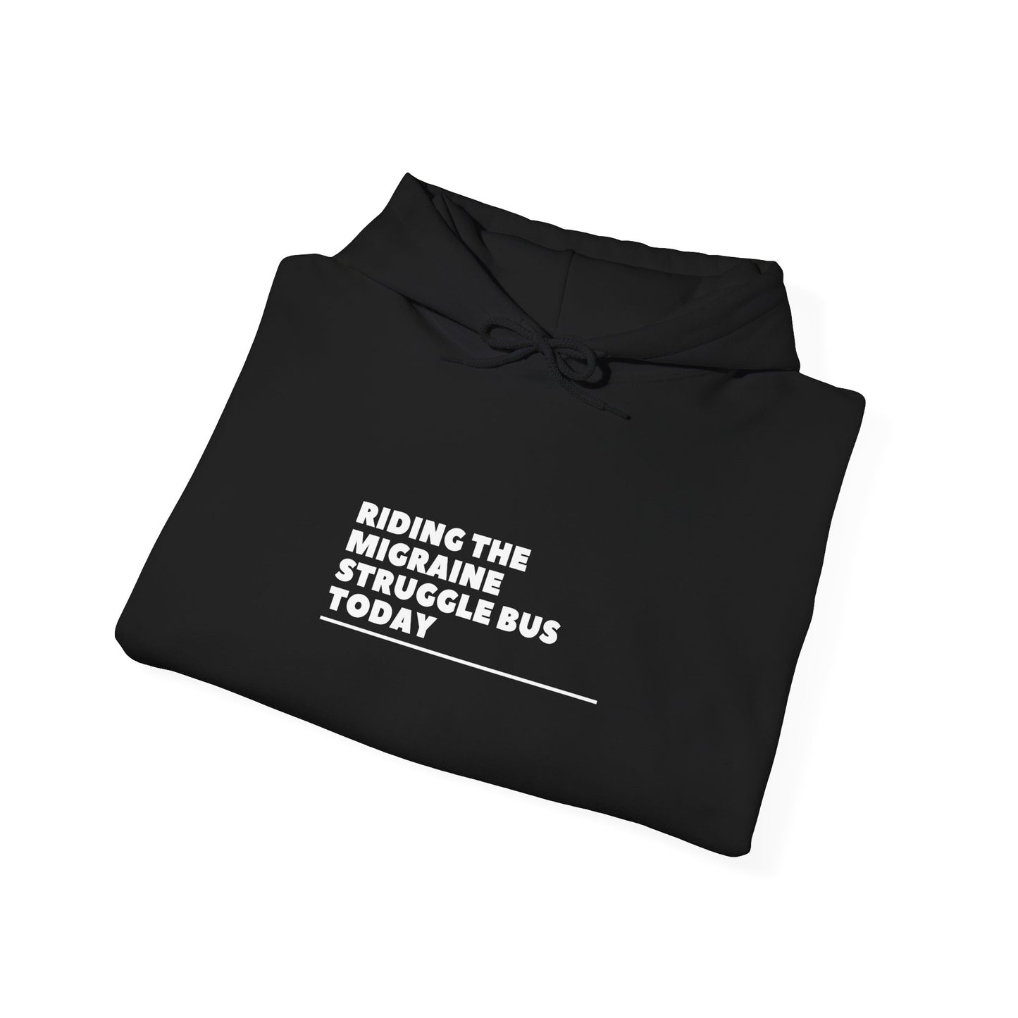 Unisex Migraine Day Invisible Illness Warrior Hooded Sweatshirt