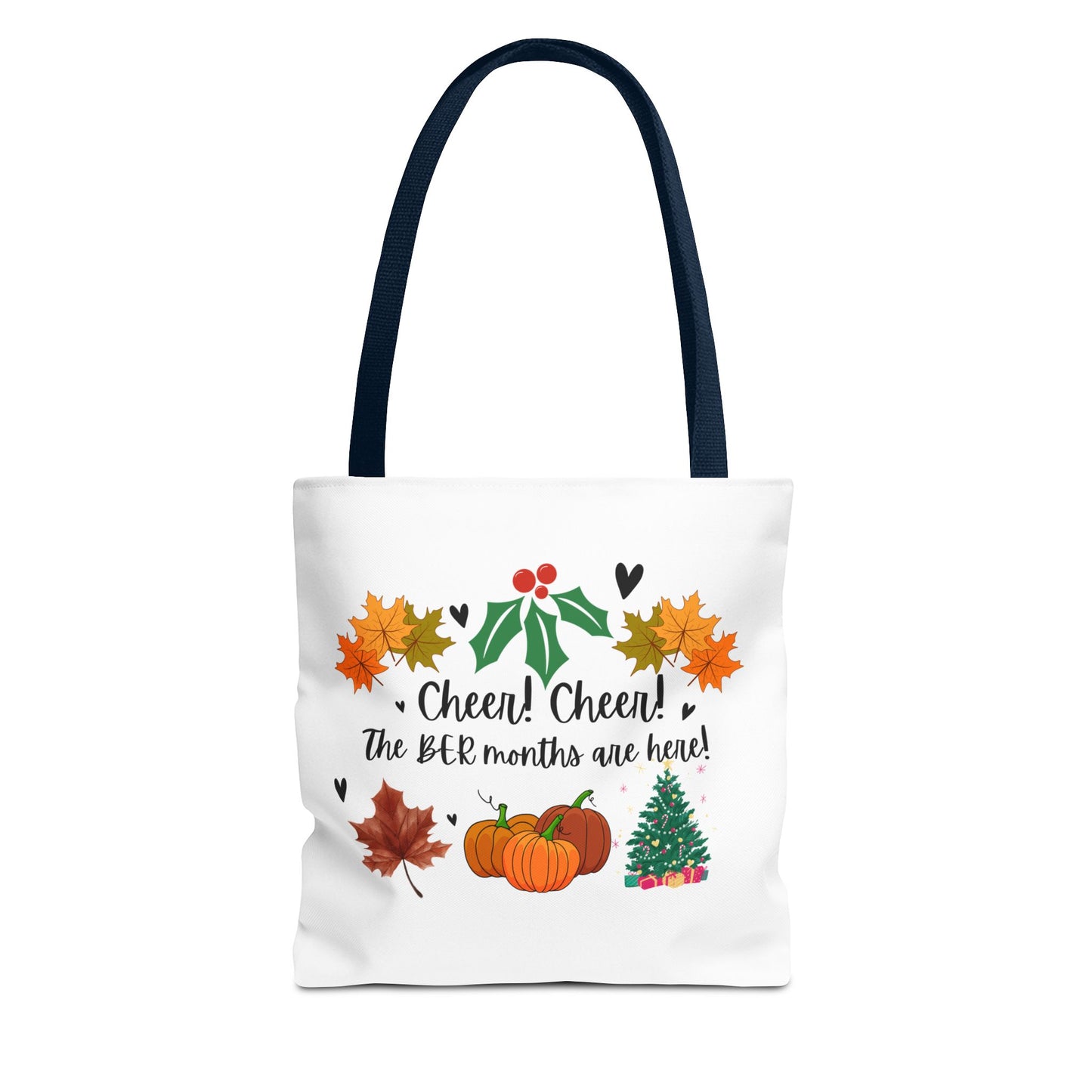 Unisex BER Months Tote Bag Autumn Fall September October November December Tote Bag Favorite Months Tote Bag