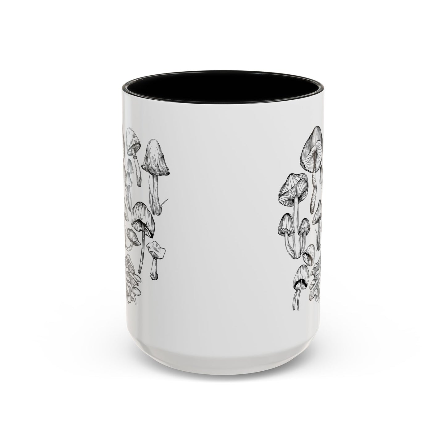 11oz/15oz Mushroom Lover Fungi Print Toadstool Coffee Mug