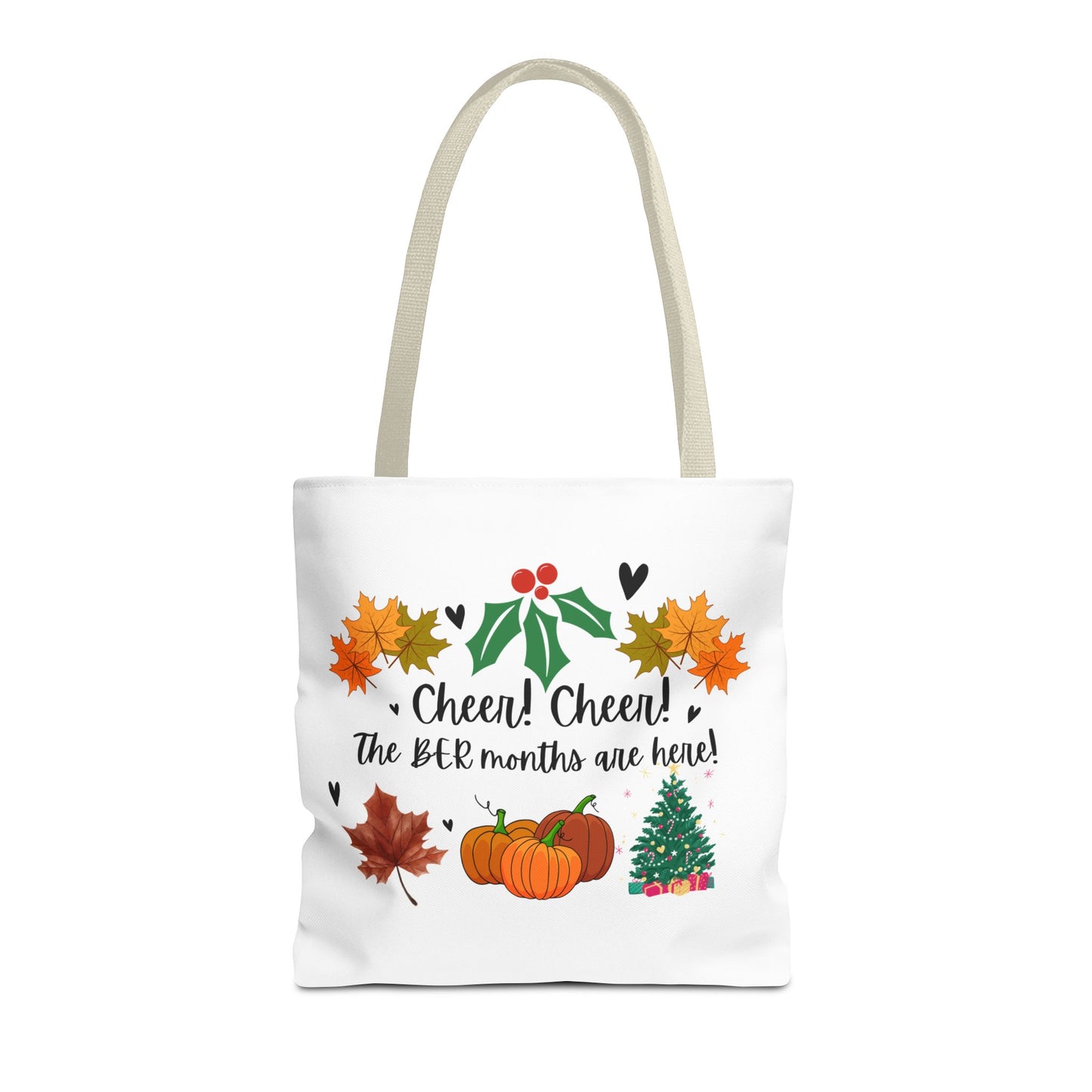 Unisex BER Months Tote Bag Autumn Fall September October November December Tote Bag Favorite Months Tote Bag