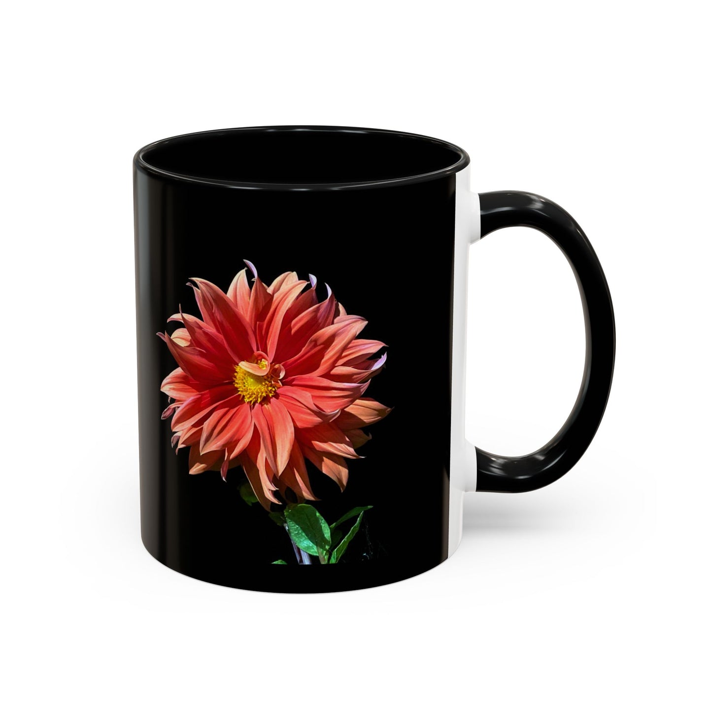 11oz/15oz Dahlia Flower Coffee Mug