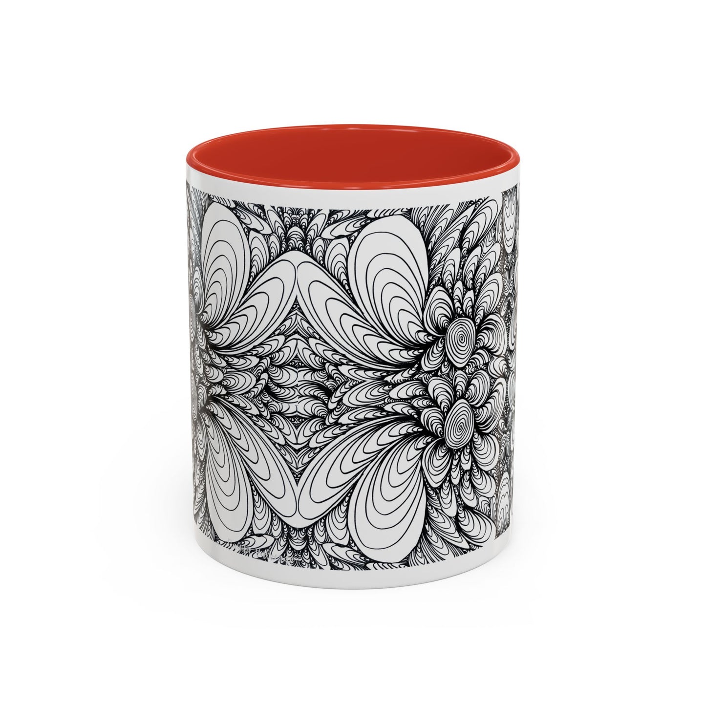 11oz/15oz Original Line Art Mug - Blooms