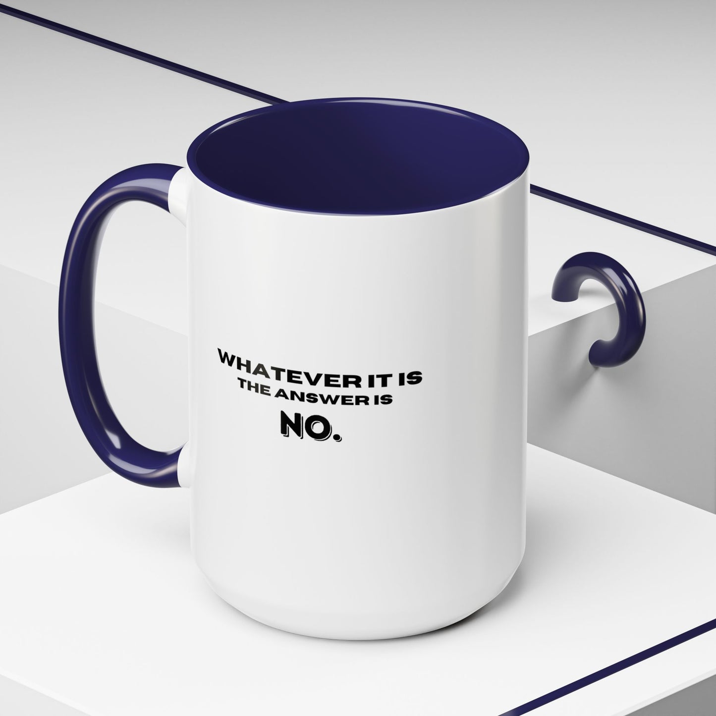 11oz/15oz Self Love Motivational Mental Heath Awareness SAY NO Coffee Mug
