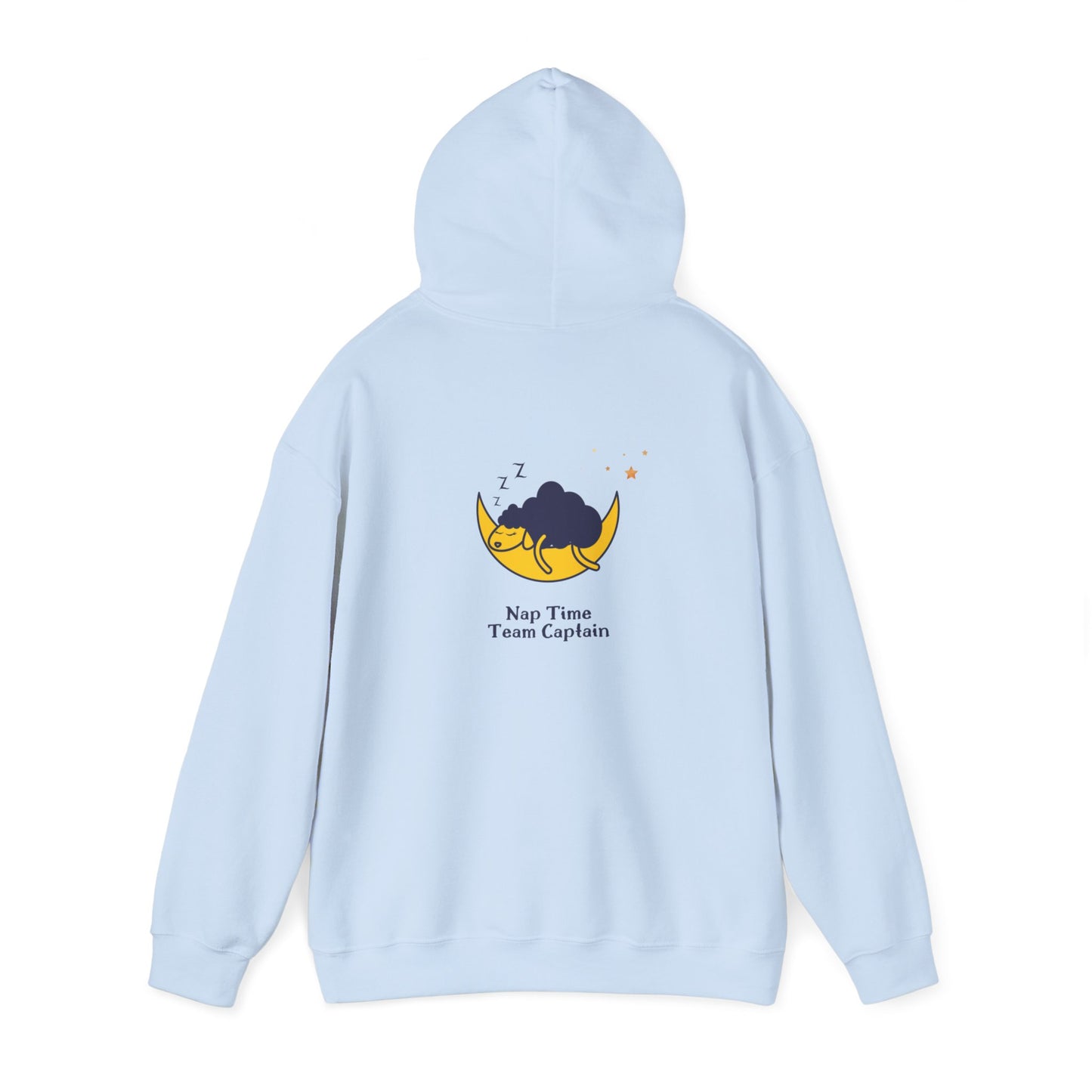 Unisex Heavy Blend™ Nap Time Team Captain Hooded Sweatshirt