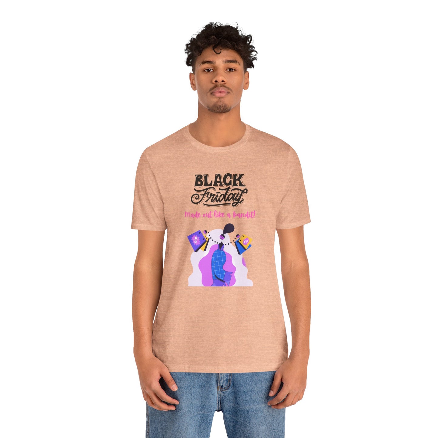 Unisex Jersey Short Sleeve Black Friday Sales T-Shirt