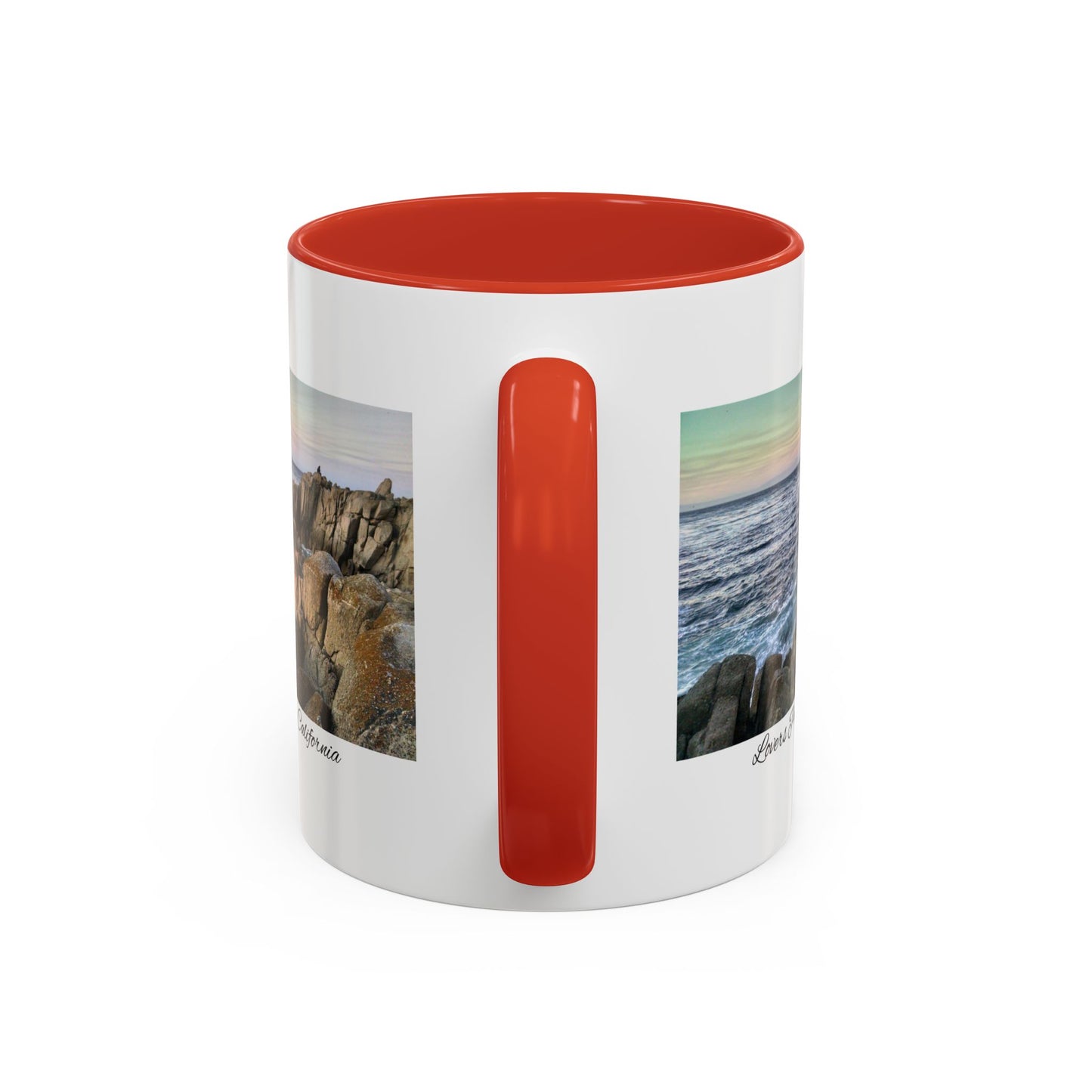 11oz/15oz Ocean View Travelers Coffee Mug Lovers Point, Monterey California San Francisco Bay Area Keepsake