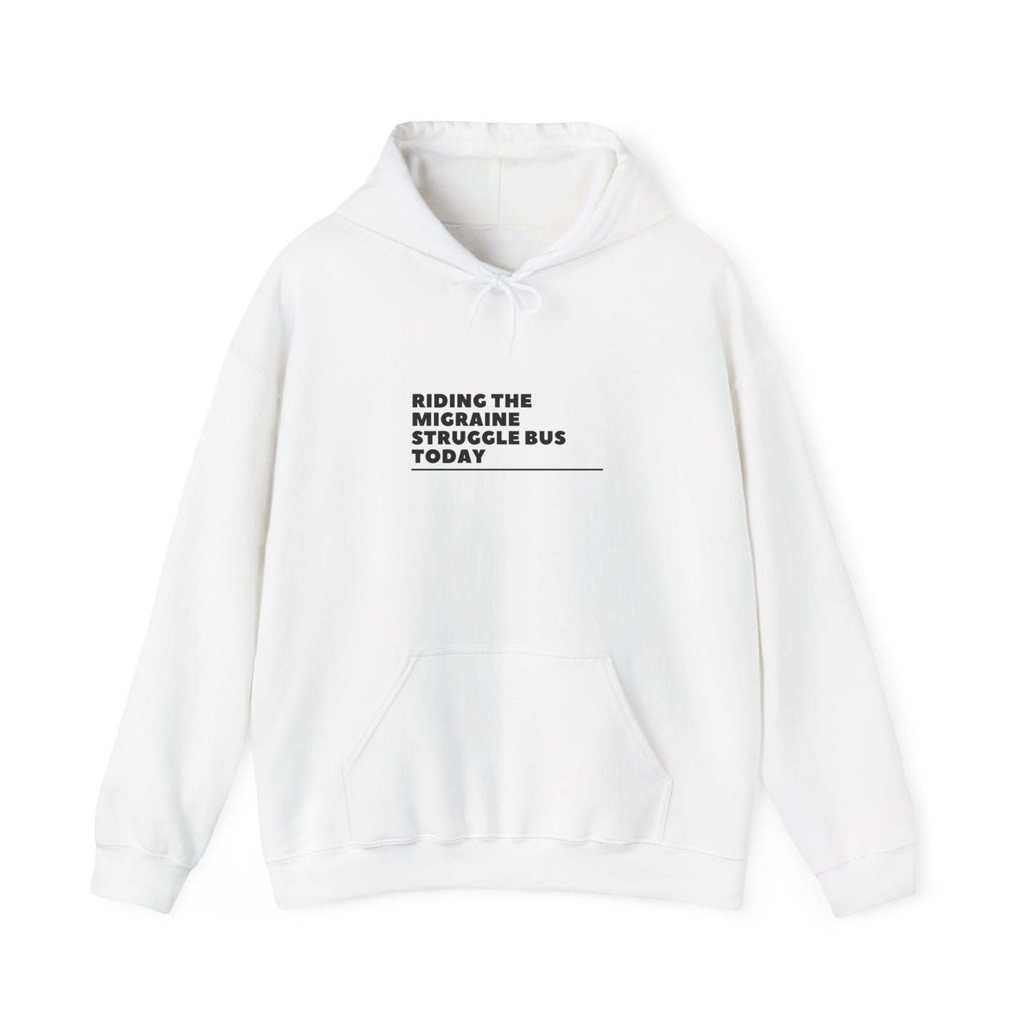 Unisex Migraine Day Invisible Illness Warrior Hooded Sweatshirt