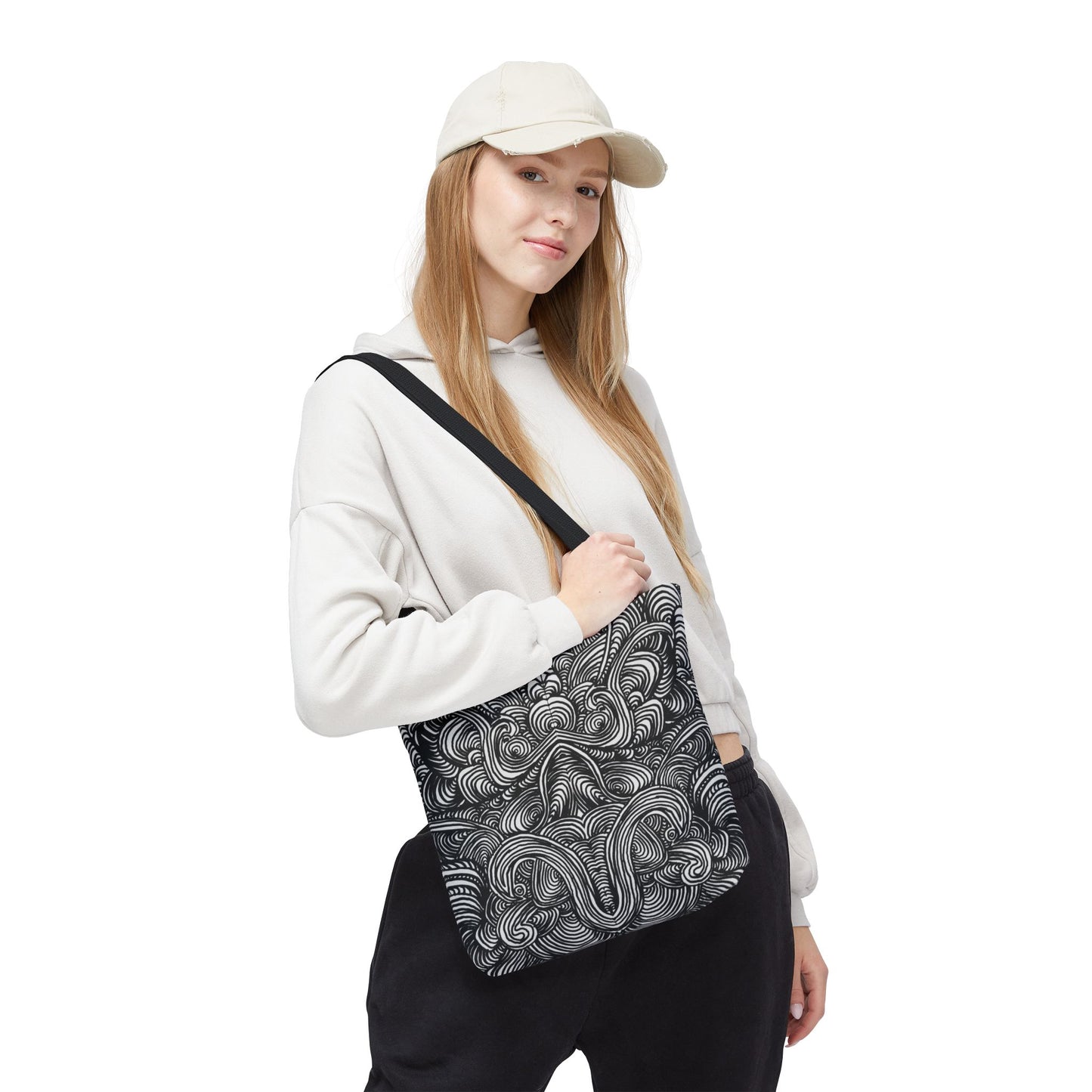 Unisex Original Line Art All Over Print Tote Bag - Mirage