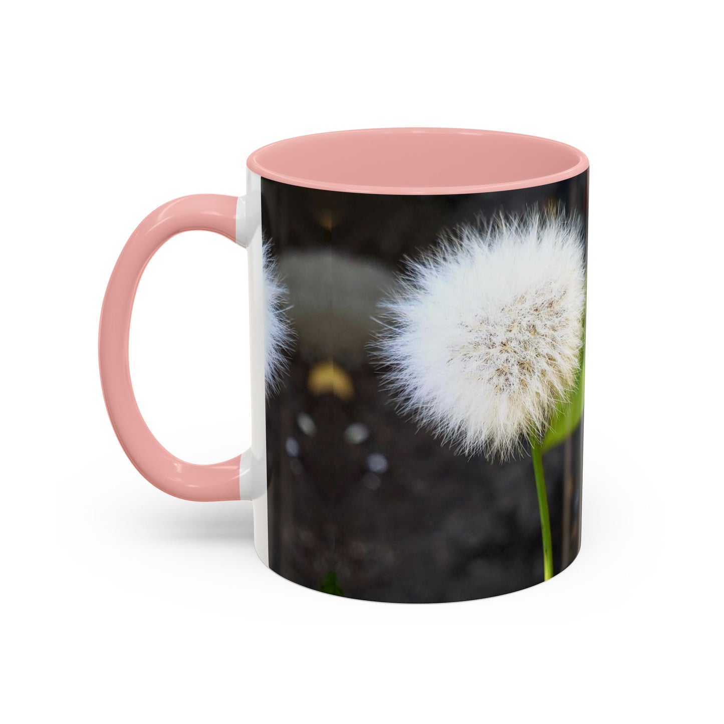 11oz/15oz Garden Themed Dandelion Flower Coffee Mug