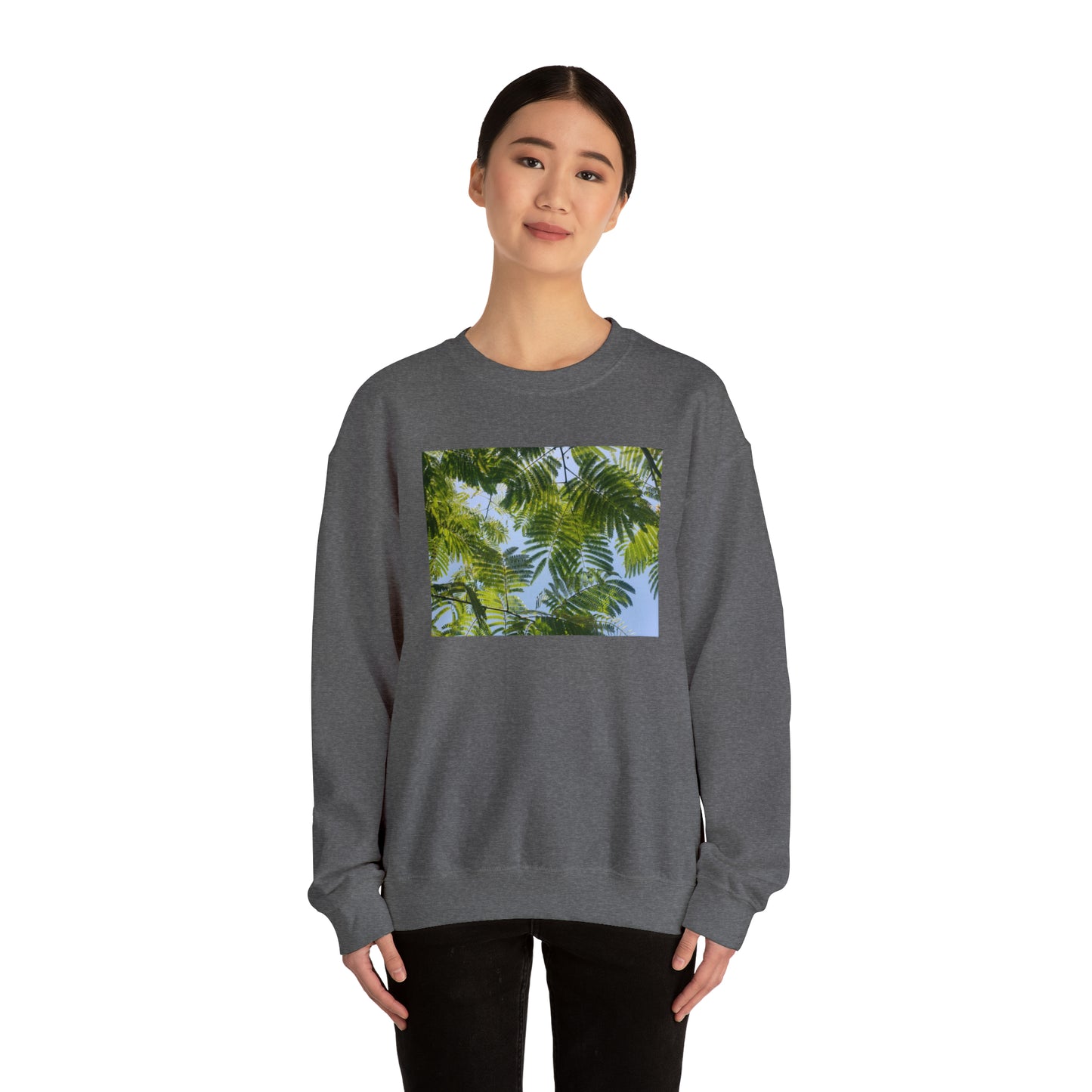 Unisex Heavy Blend™ Crewneck Original Print Silk Canopy Sweatshirt