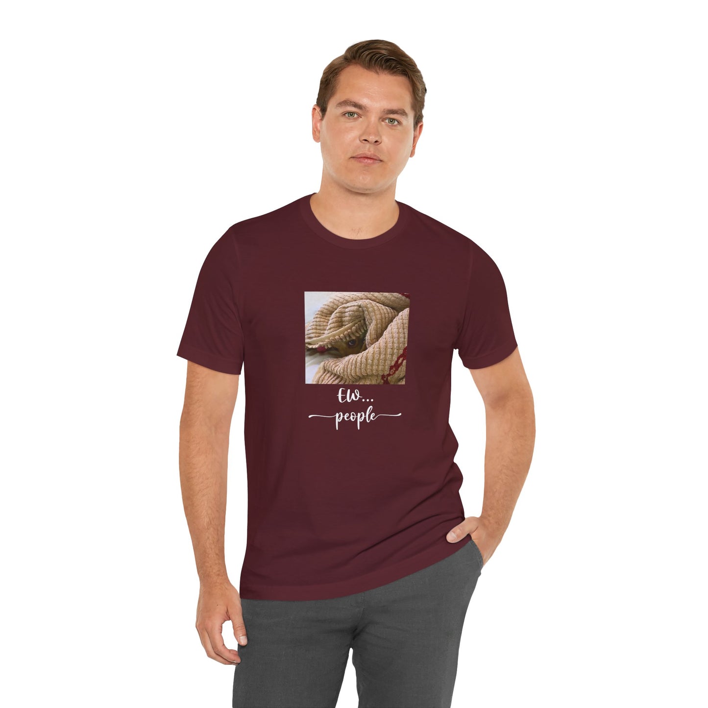 Unisex EW People Introvert Hiding Chihuahua T-Shirt