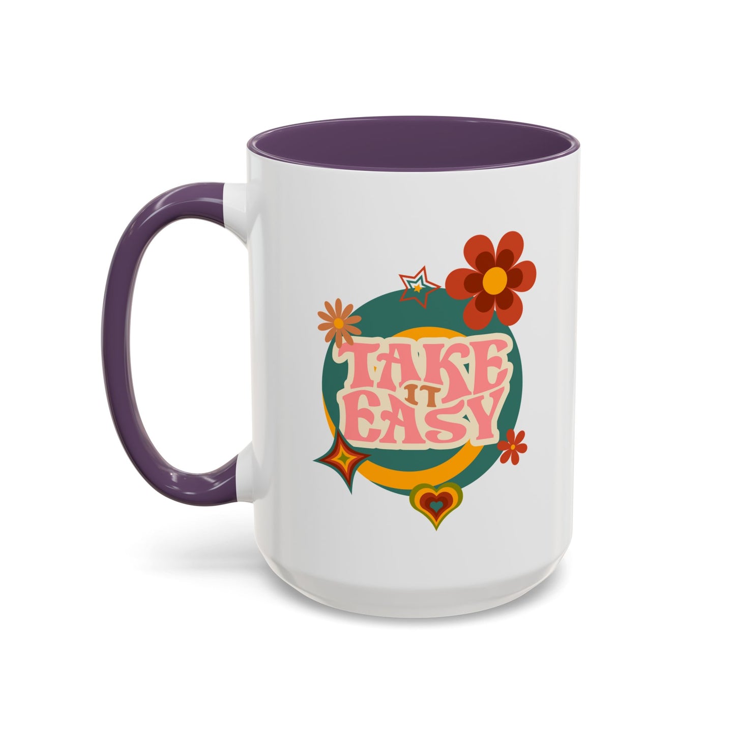 11oz/15oz Retro Vibes Take It Easy Coffee Mug