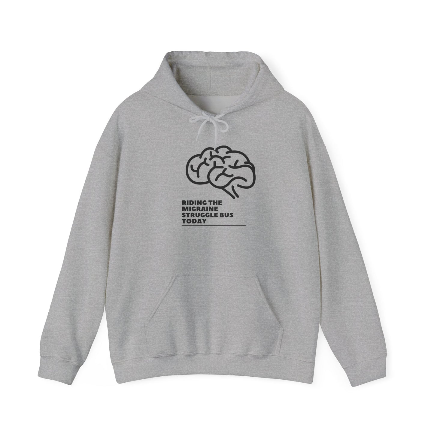 Migraine Day Invisible Illness Warrior Hooded Sweatshirt