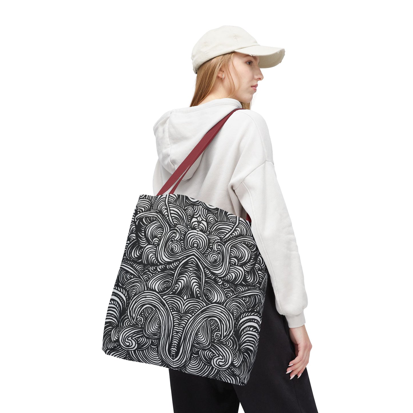 Unisex Original Line Art All Over Print Tote Bag - Mirage