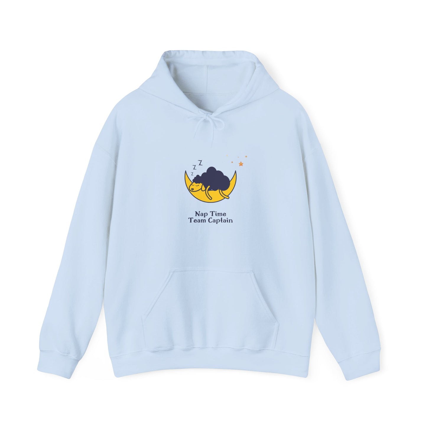 Unisex Heavy Blend™ Nap Time Team Captain Hooded Sweatshirt