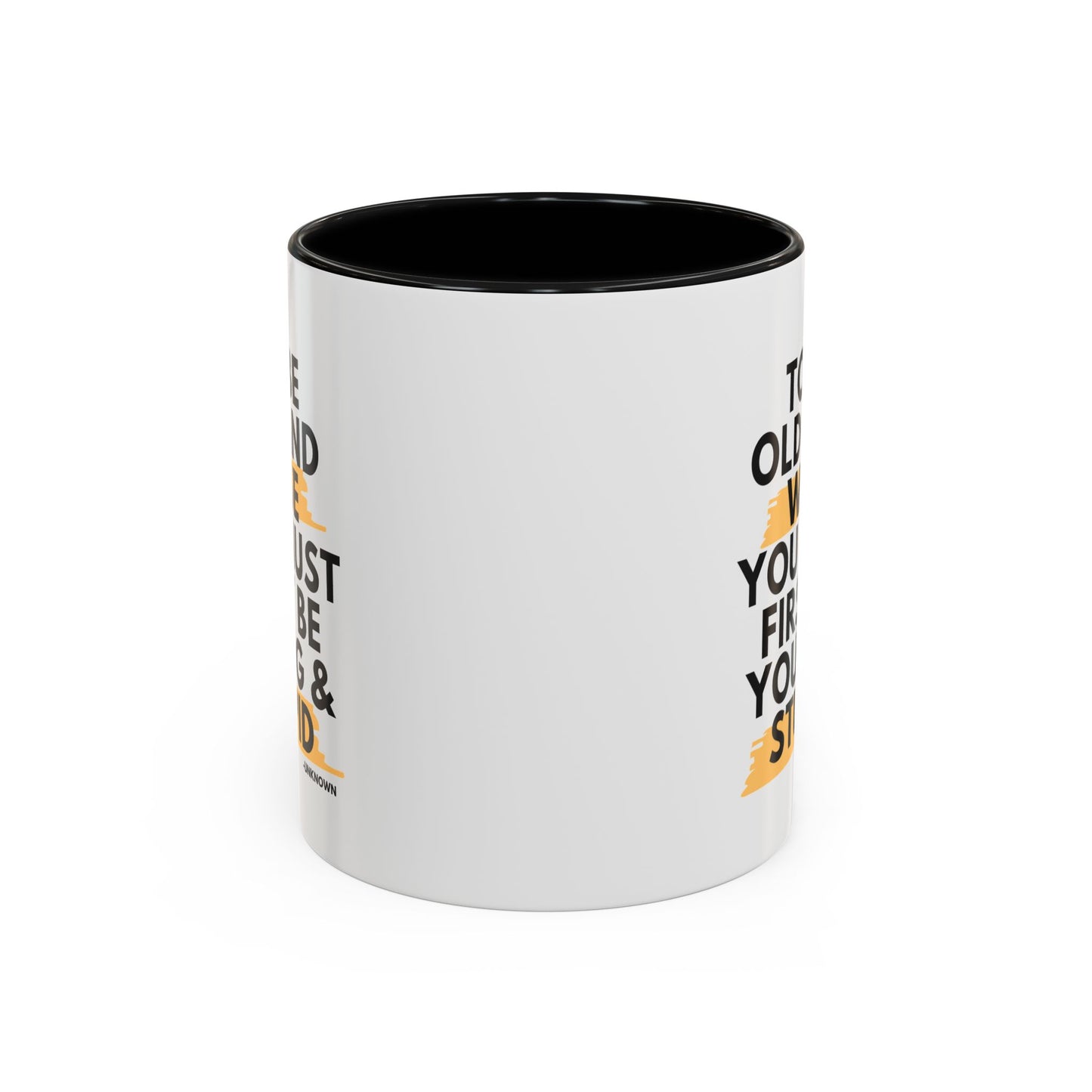 11oz/15oz Funny Old and Wise Young and Stupid Coffee Mug