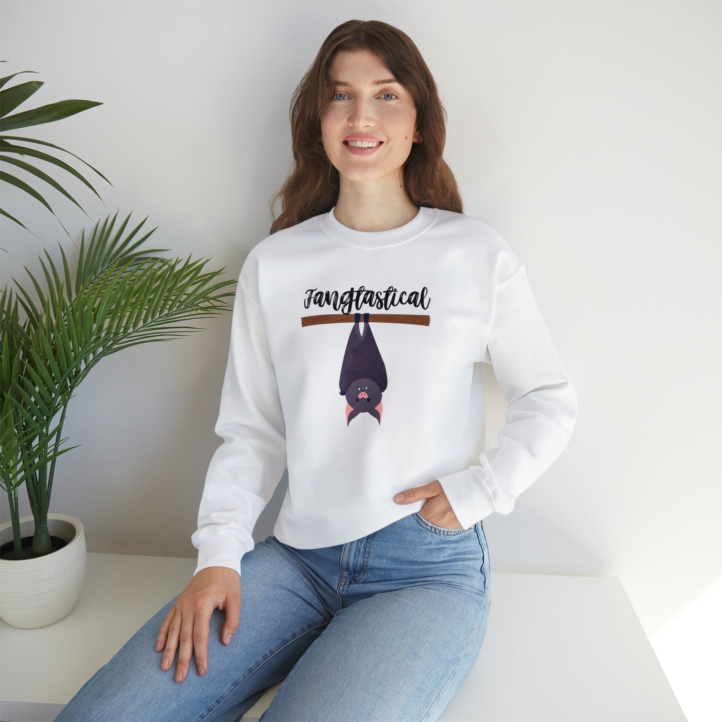 Unisex Fangtastical Bat Lover Sweatshirt