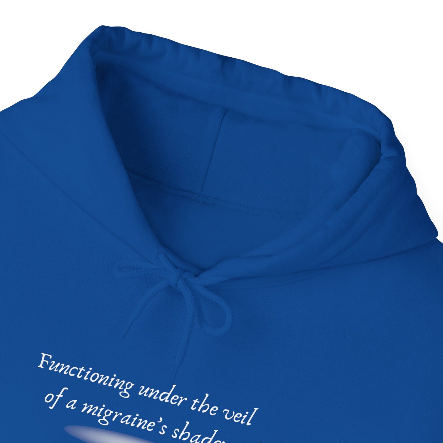Unisex Migraine Day Invisible Illness Warrior Hooded Sweatshirt