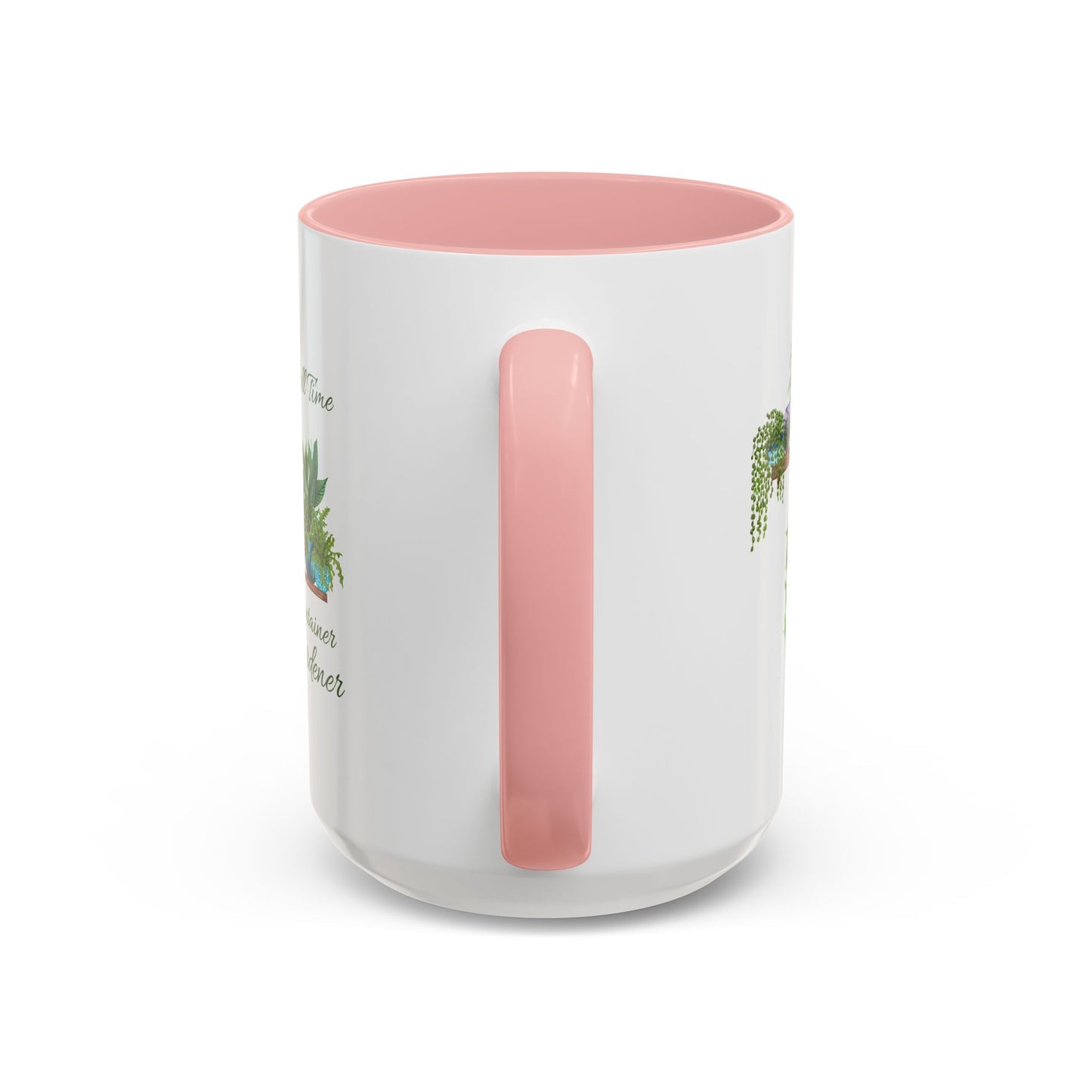 11oz/15oz Garden Themed Full Time Container Gardener Plant Parent Coffee Mug