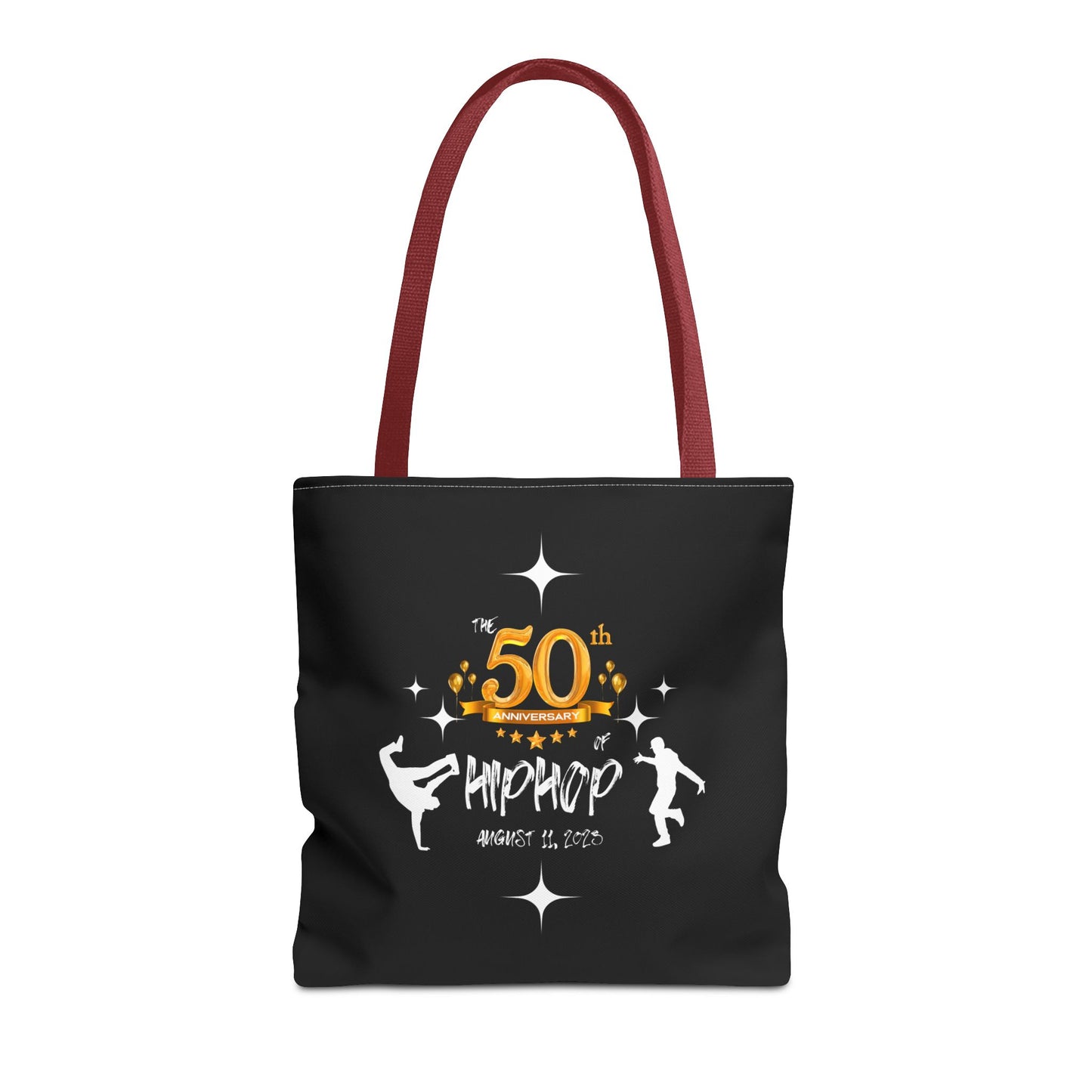 Unisex 50th Anniversary of HipHop August 11, 2023 Commemorative Tote Bag HipHop Anniversary Tote Music Fan Tote Bag Gift For DJ Music Lover