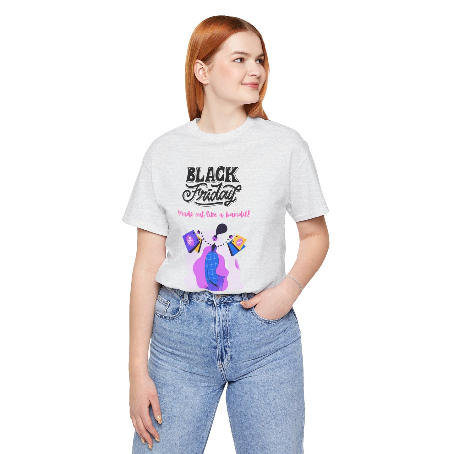 Unisex Jersey Short Sleeve Black Friday Sales T-Shirt