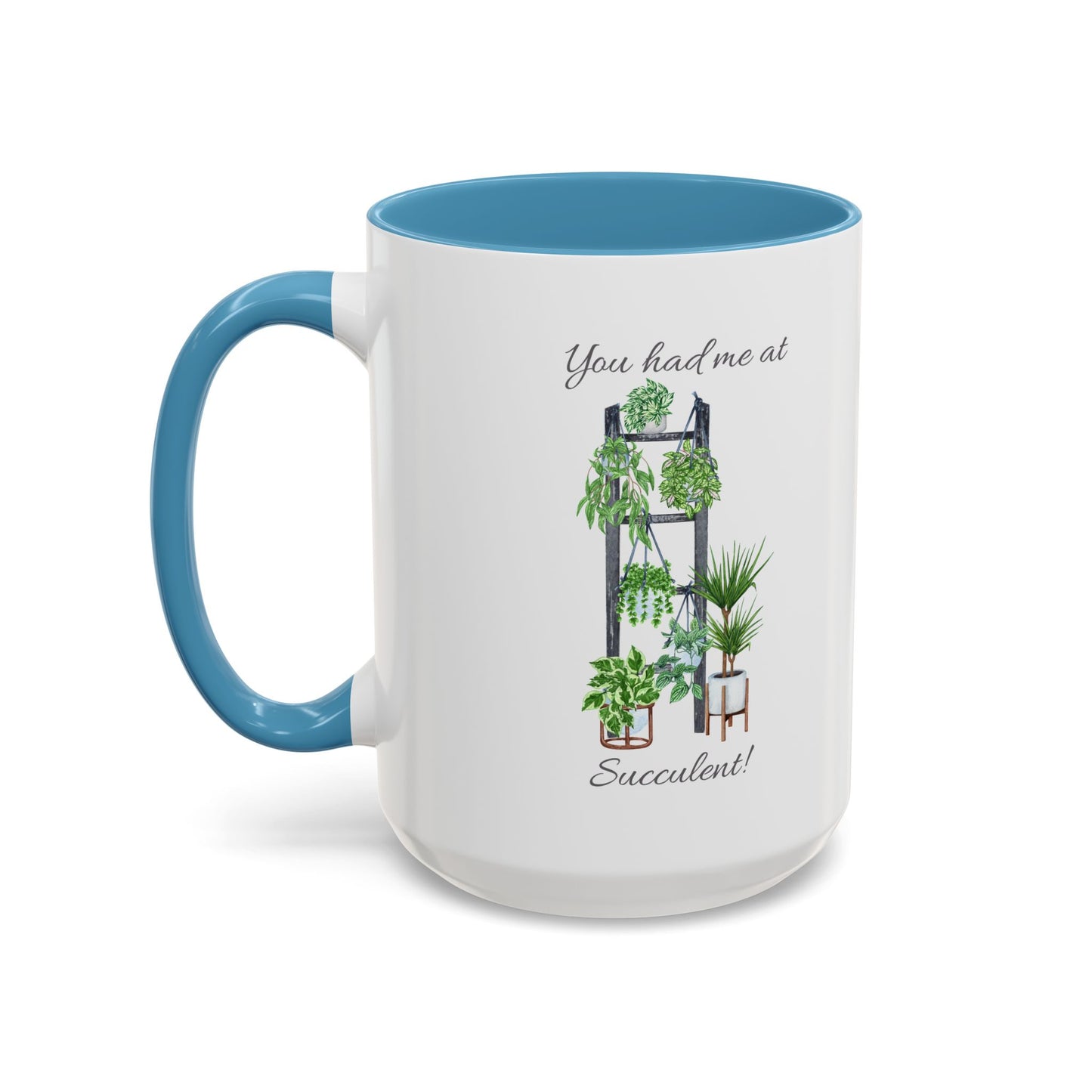11oz/15oz Garden Themed Succulent Container Garden Plant Parent Coffee Mug
