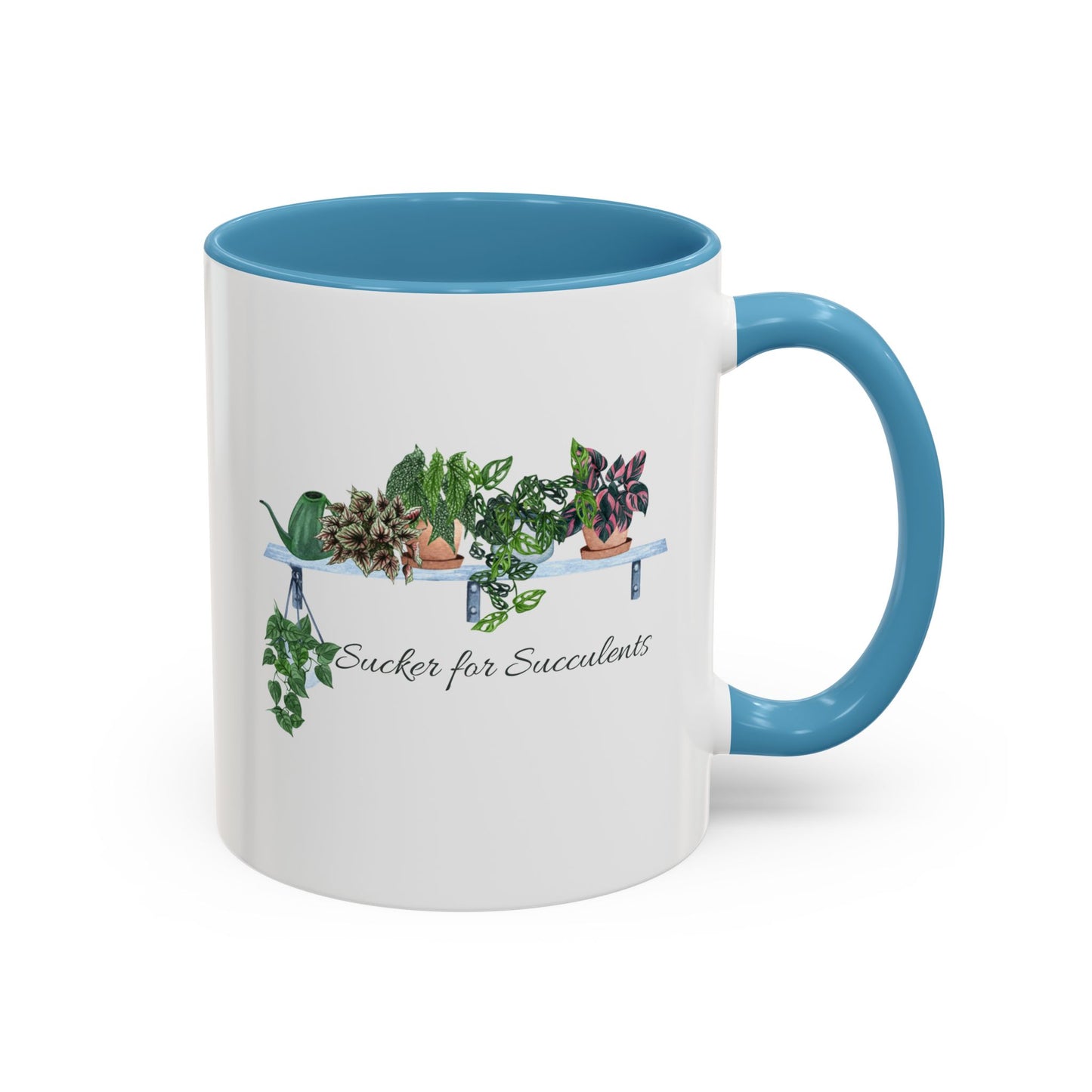 11oz/15oz Garden Themed Coffee Mug Sucker for Succulents